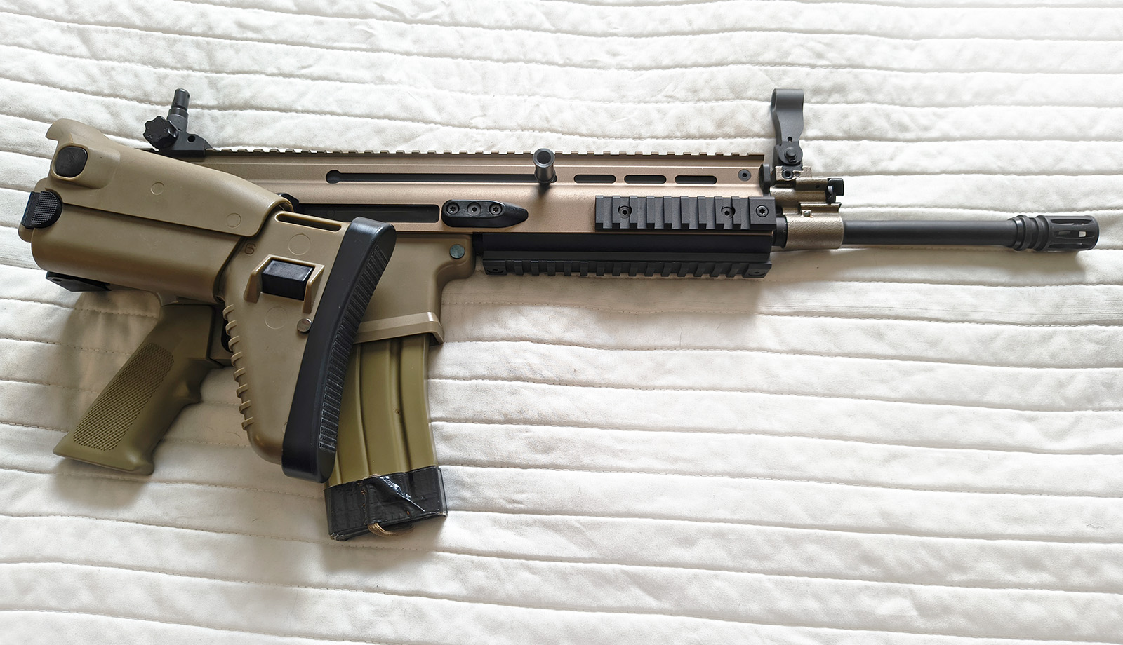Karabin AEG SCAR-L VFC + duży zestaw akcesoriów