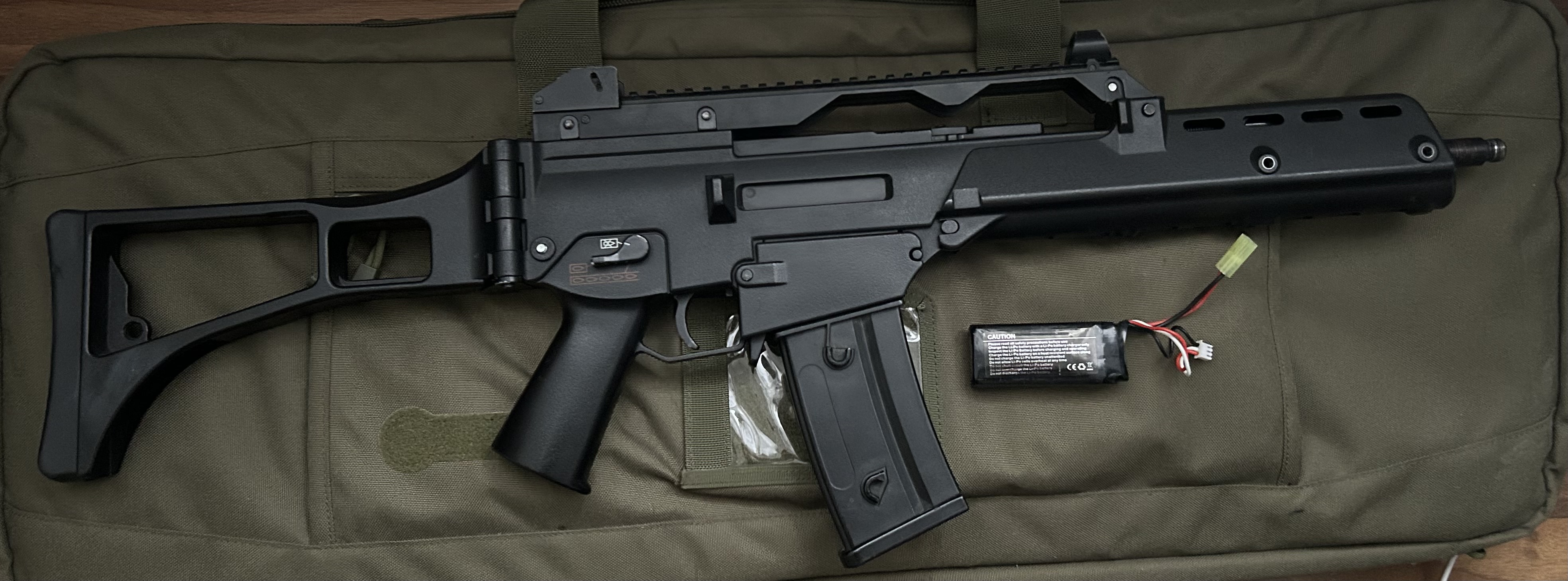 Karabin g36k JG plus lipo