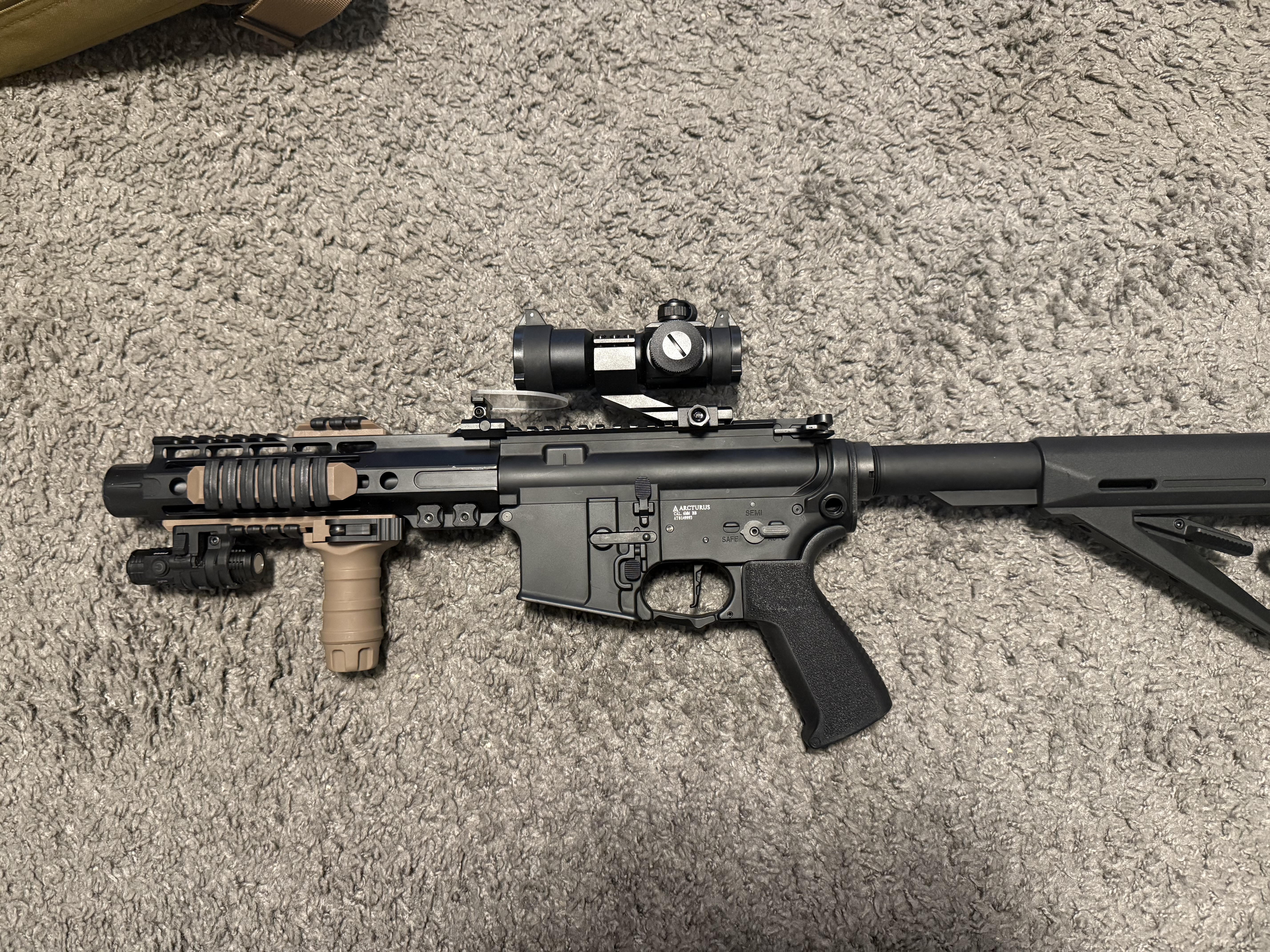 Replika Asg Arcturus MOD1 SBR 8 full metal duży zestaw
