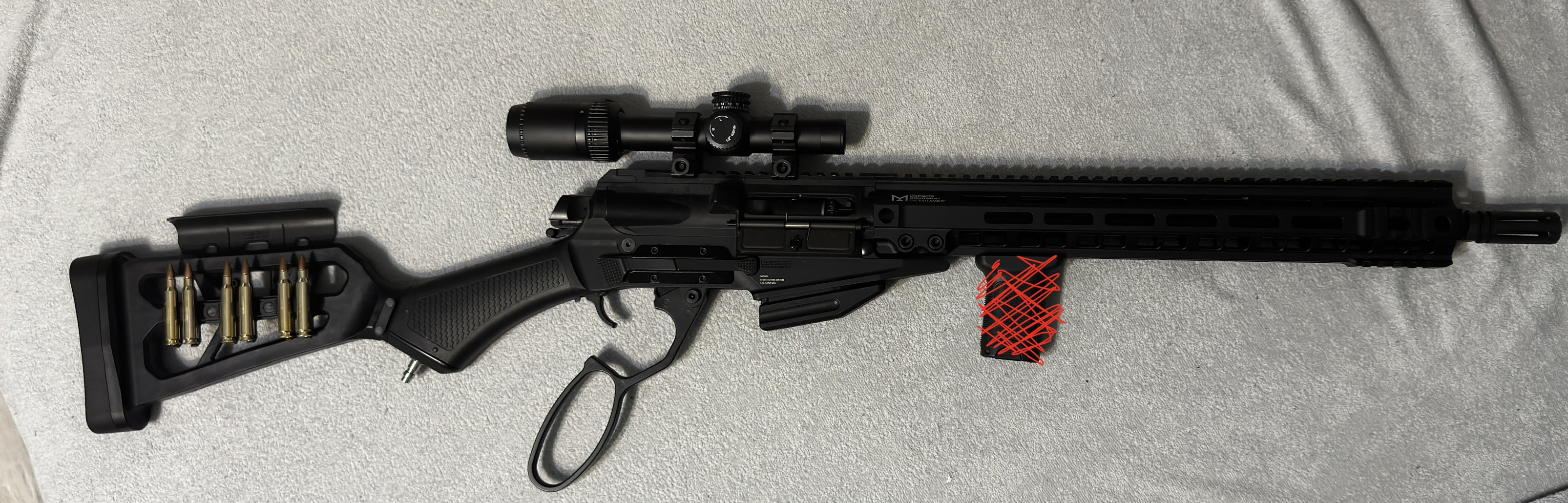 G&G Levar lufa, gumka, HPA