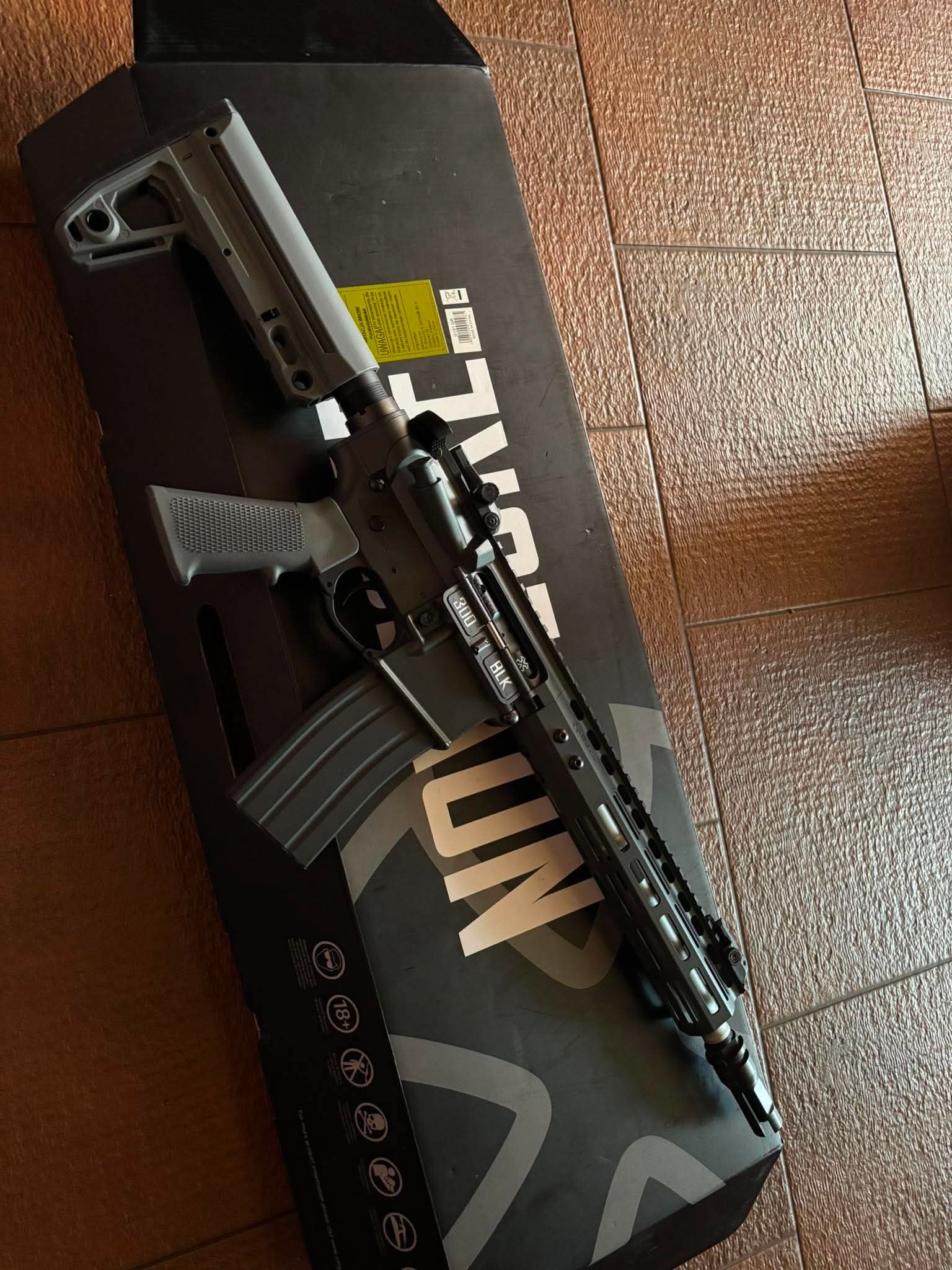 Replika ASG / MWS DE / GBBR po tuningu