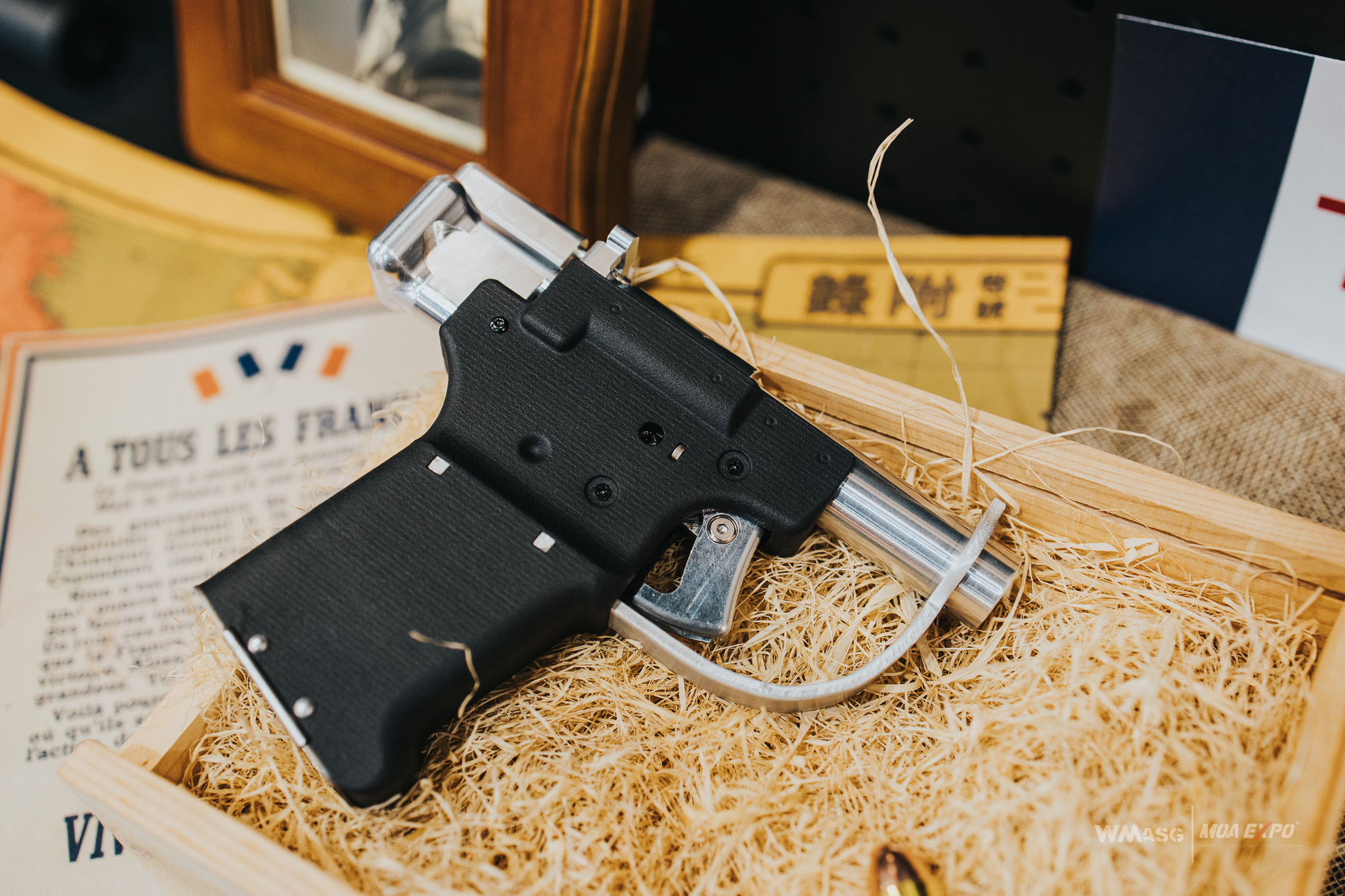 SKS GBB, FP Liberator .45 ACP, Nambu Type 14 i nie tylko- stoisko Viva Arms Airsoft na targach MOA 2025