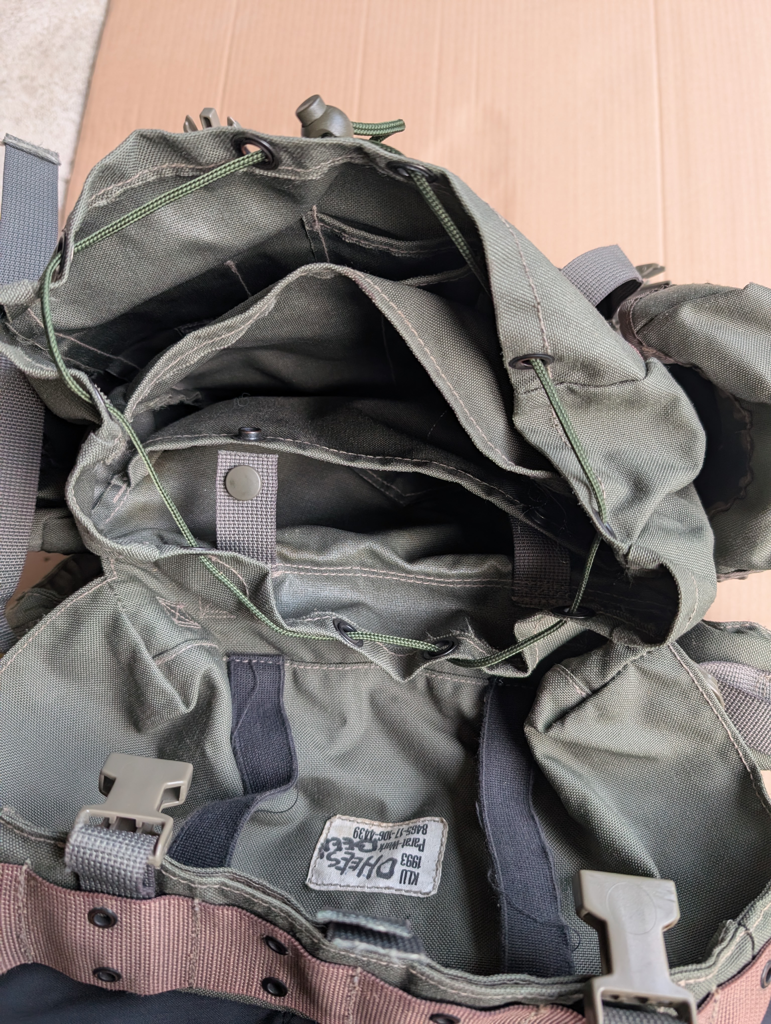 dutch army plecak holenderski 35l