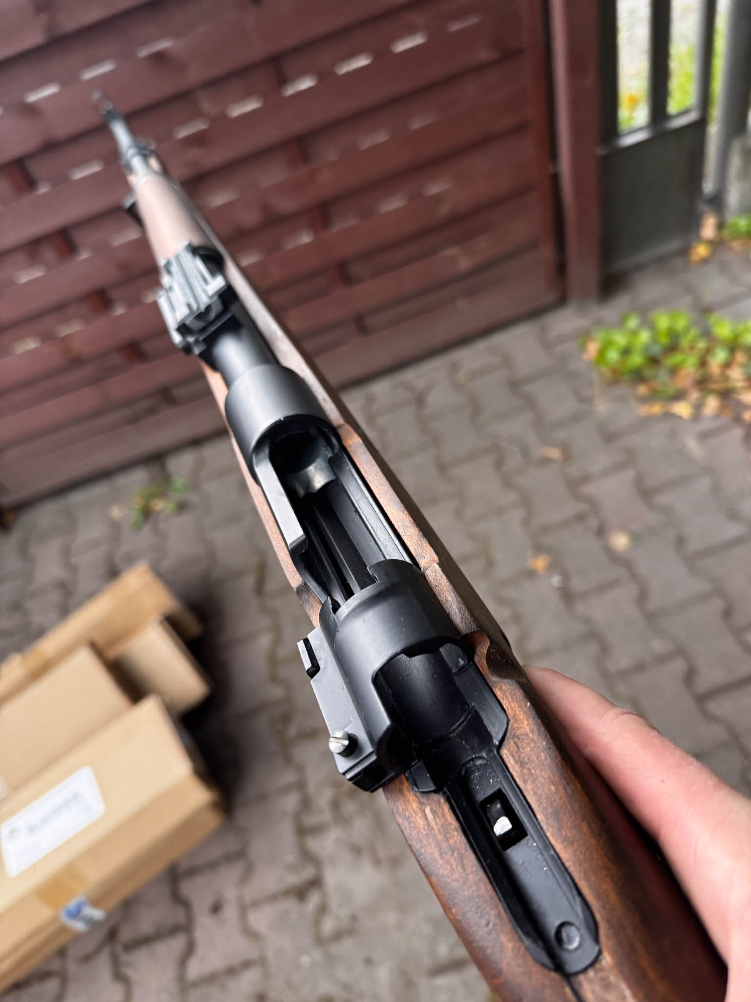 Kar98K - drewniane łoża (green gas)