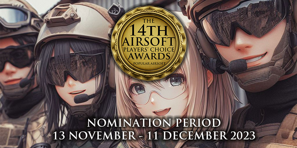 14th Airsoft Players' Choice Awards - nominacje