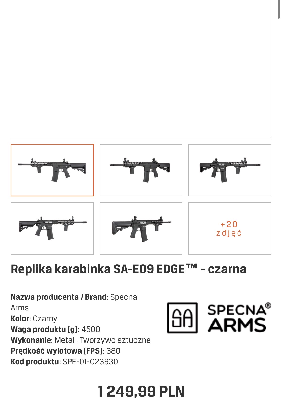 Zestaw Asg SA-E09 EGDE+ osprzęt (Koszt nowego zestawu w sklepie to 1,8k) (Wszystko sprawne)