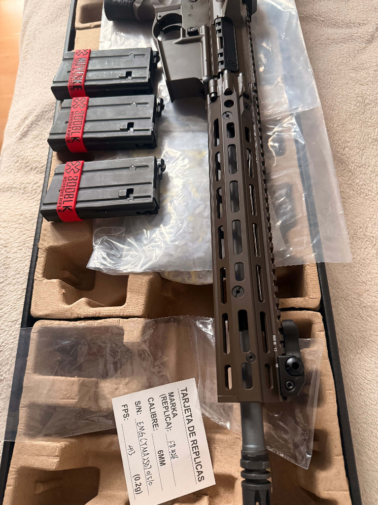 Replika gazowa Daniel Defense DDM4 MK18 RIII 12.5 GBBR MWS
