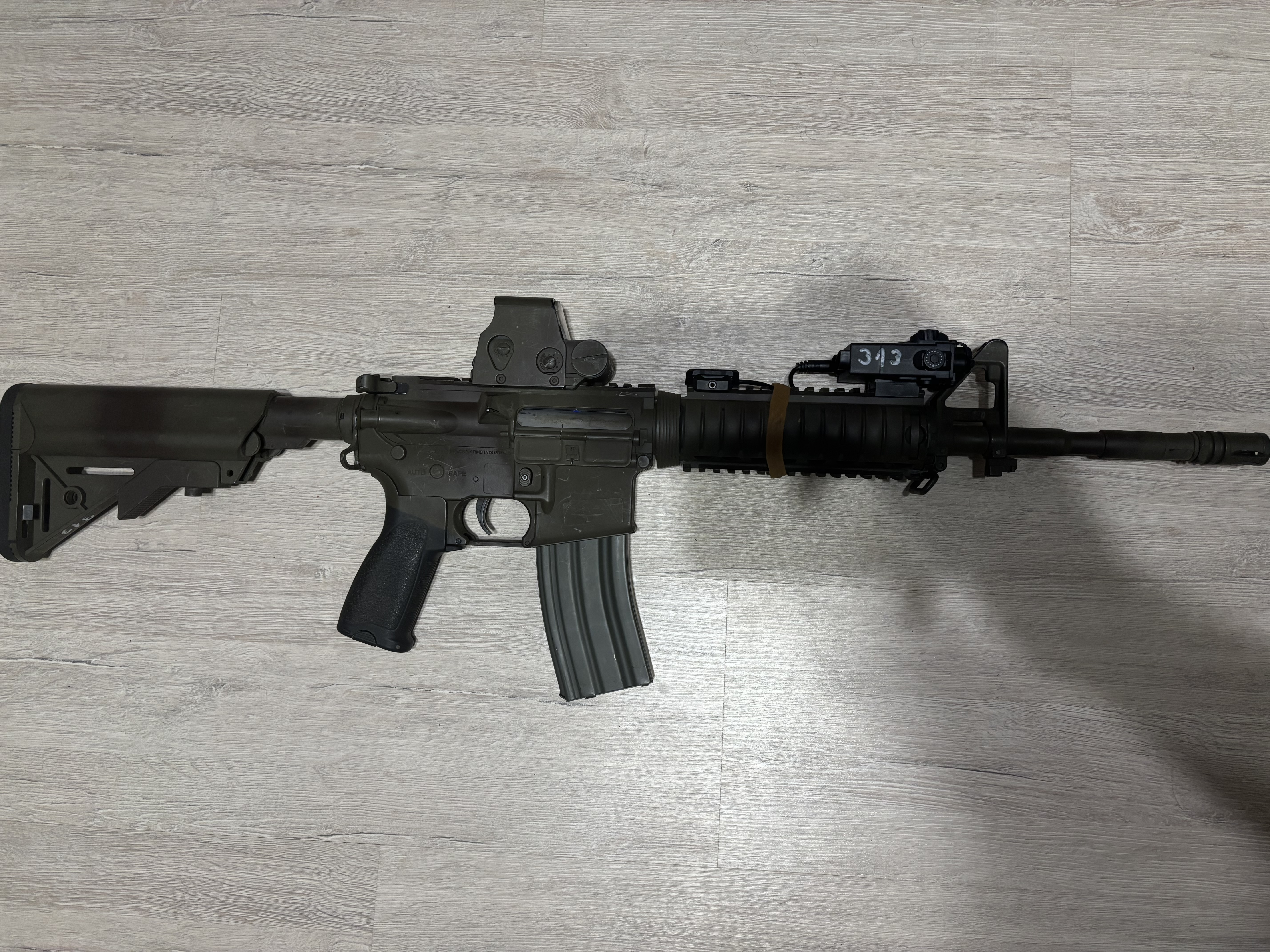 M4 Specna arms EDGE E01 Po tuningu