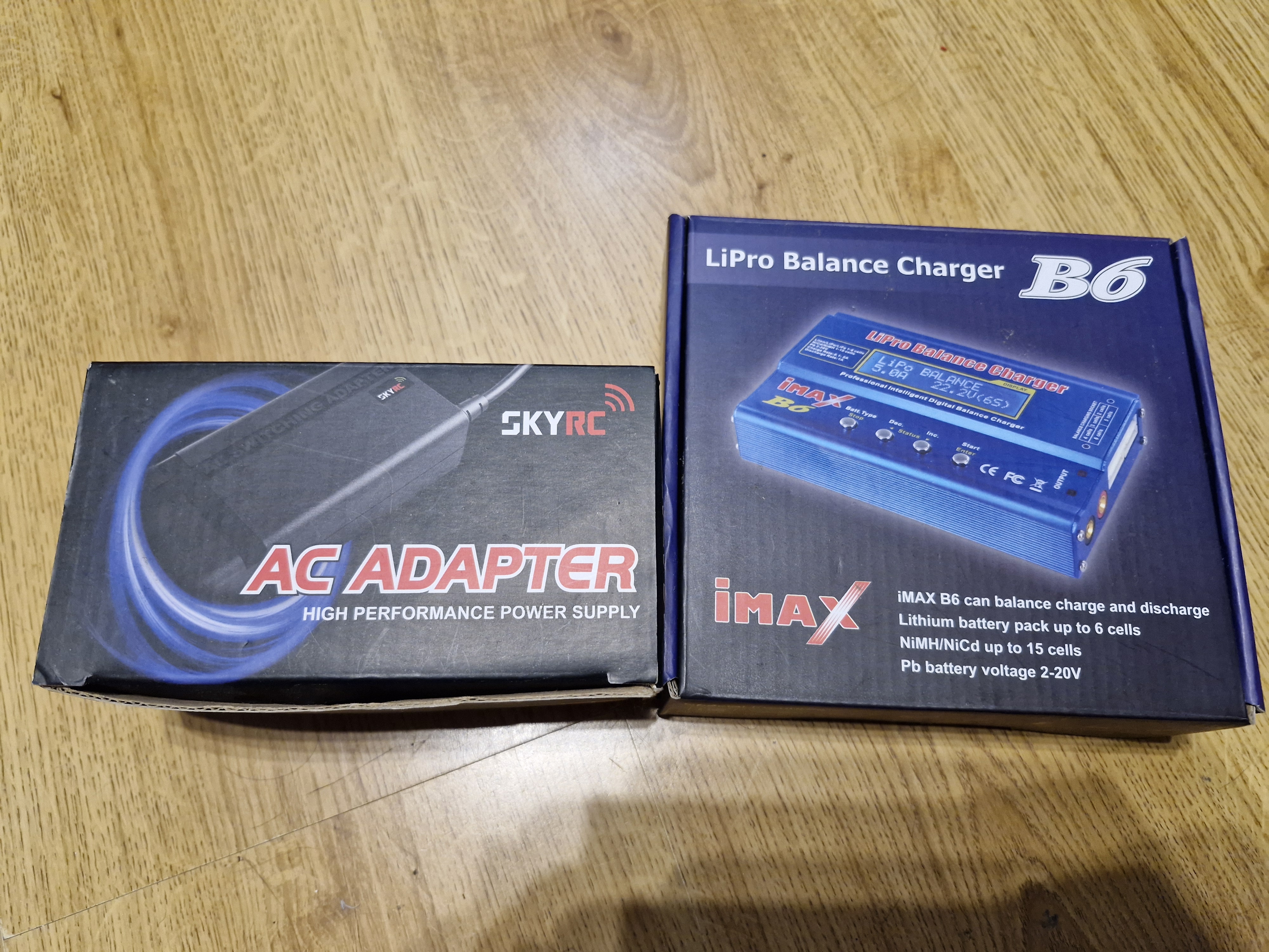 Ładowarka IMAX B6 + Adapter (Oryginał) SkyRC