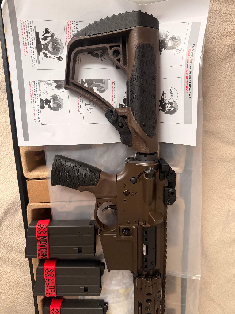 Replika gazowa Daniel Defense DDM4 MK18 RIII 12.5 GBBR MWS