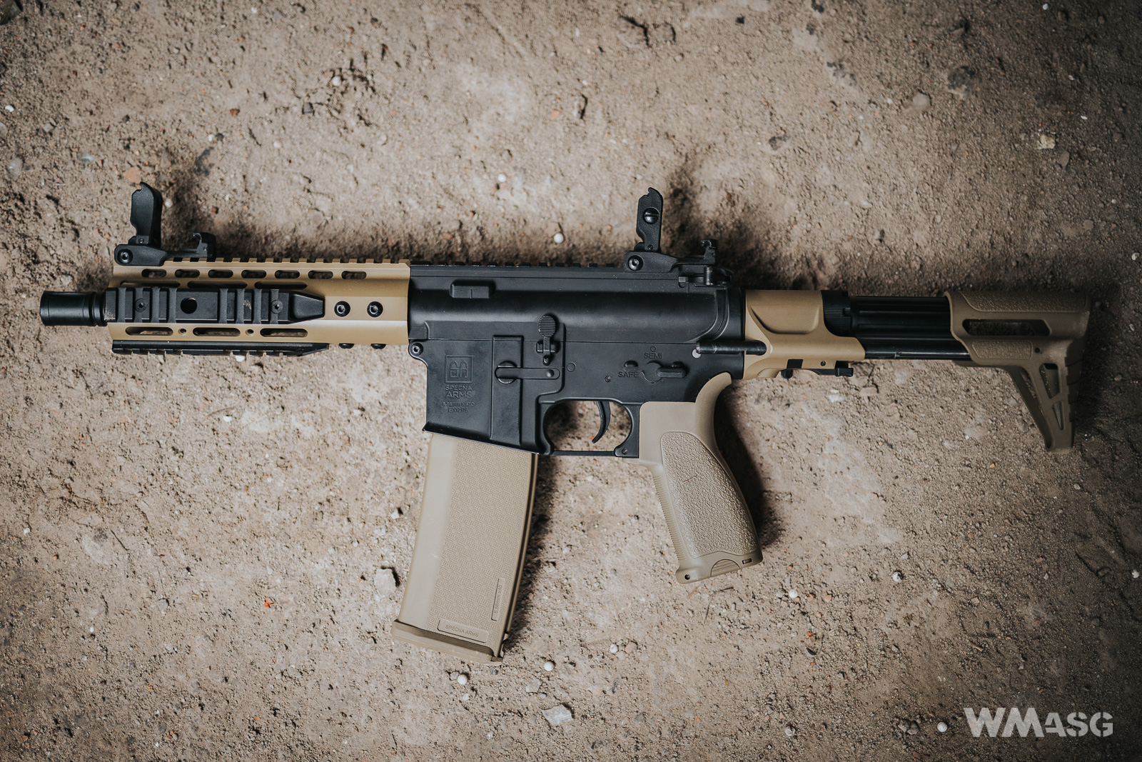 Specna Arms SA -E12 PDW Edge BK-TAN (sesja w terenie)