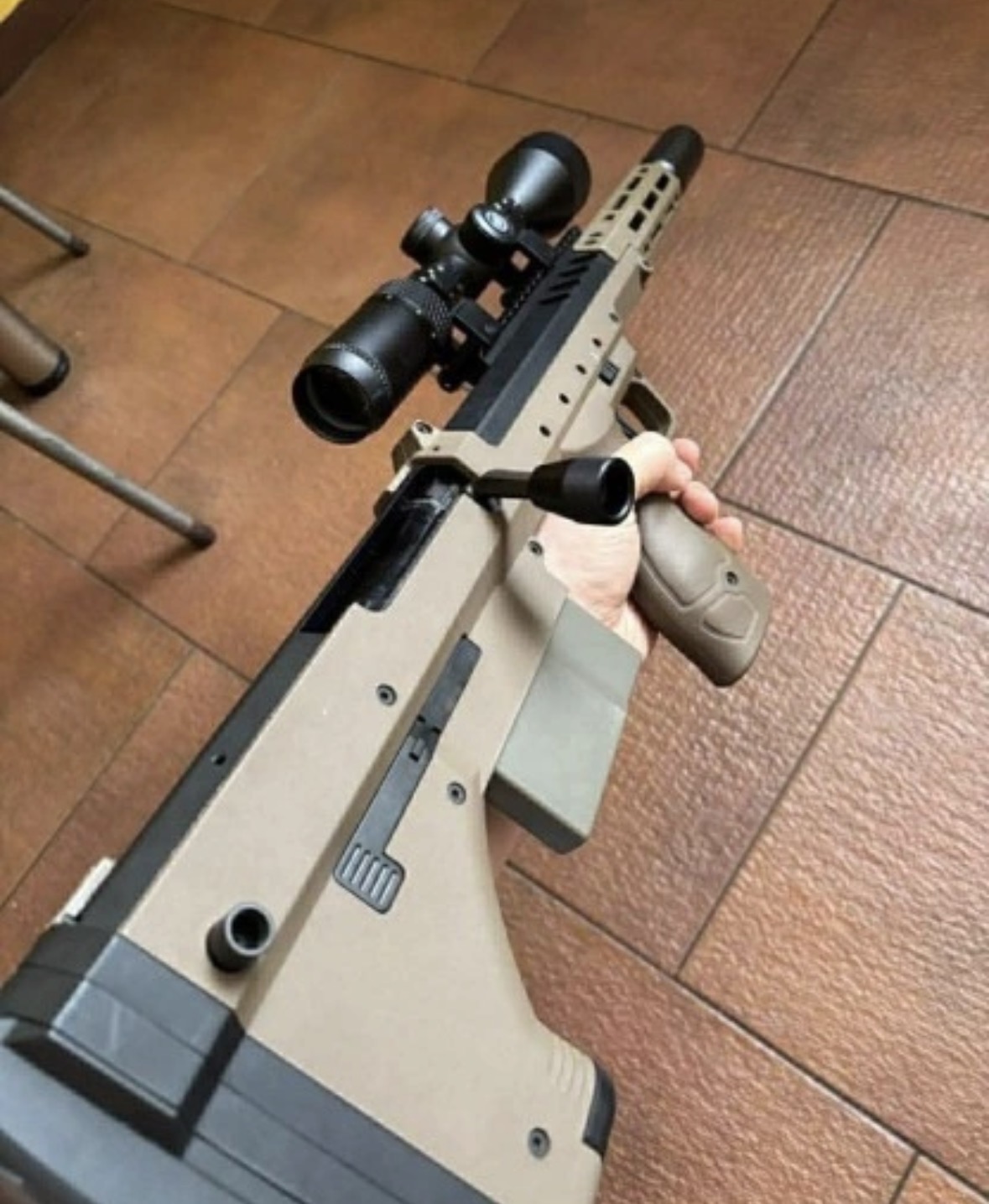 Replika karabinu snajperskiego srs silverback ASG TUNING/CUSTOM