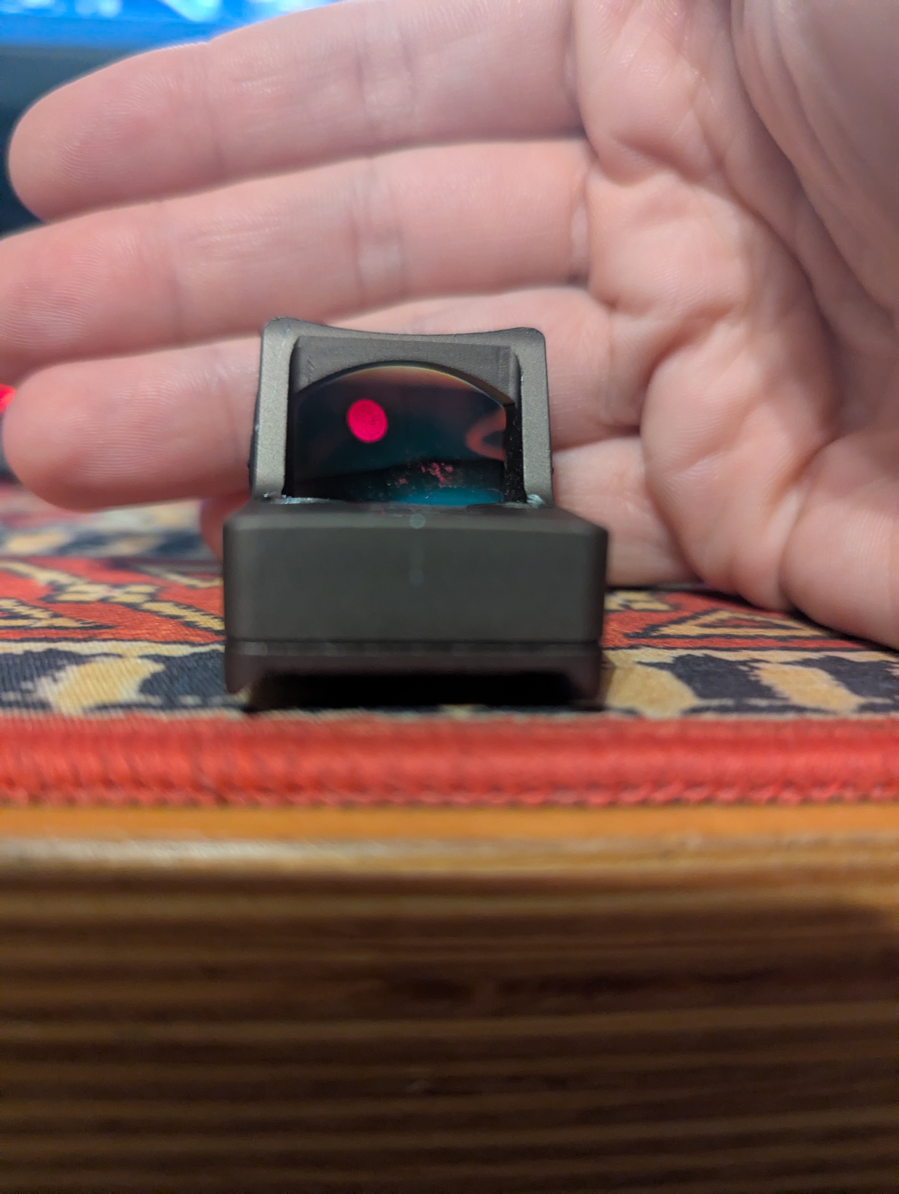 RMR, red dot z osłoną