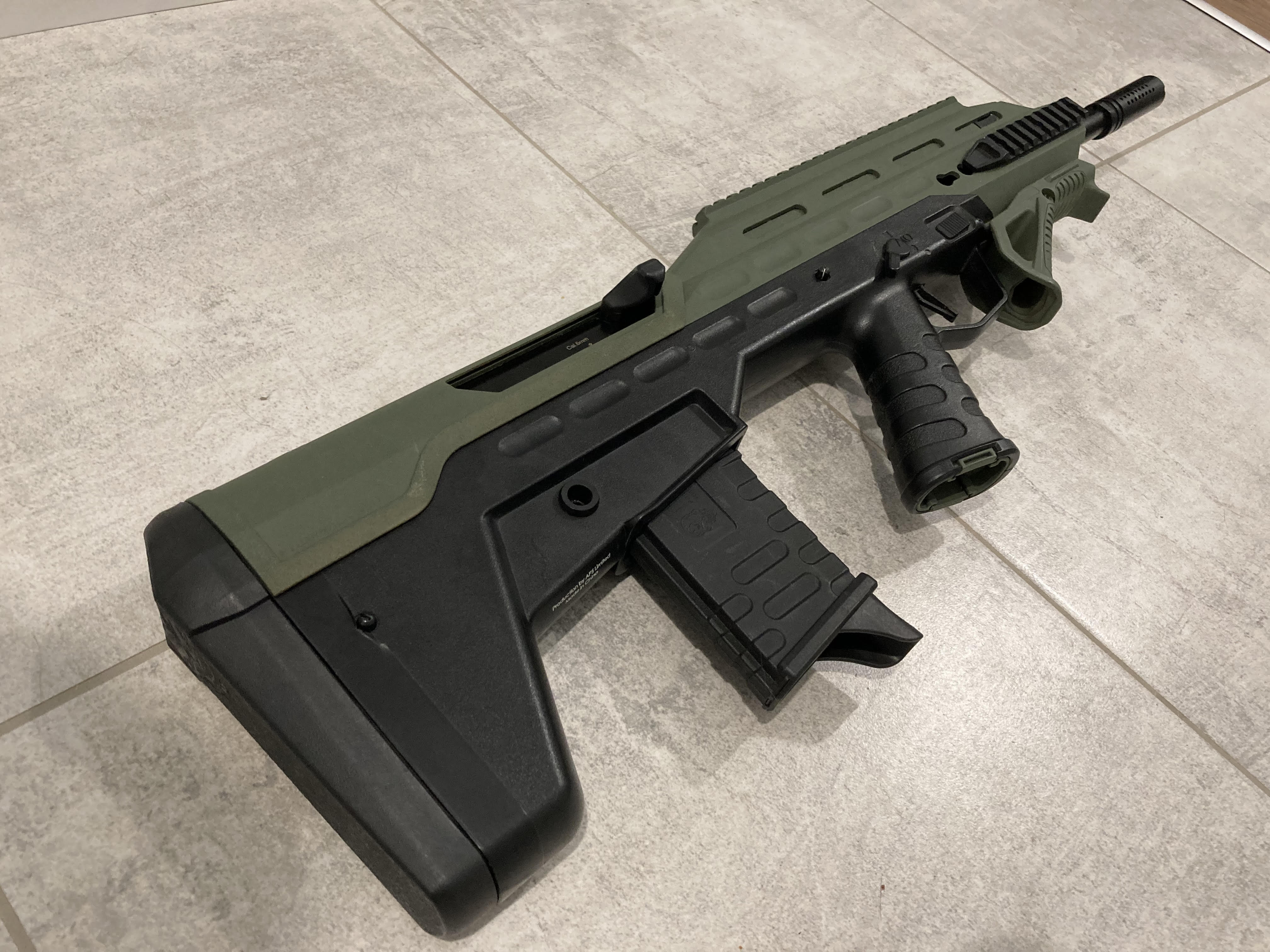 UAR APS, AEG (mocny tuning ~1,9 J)