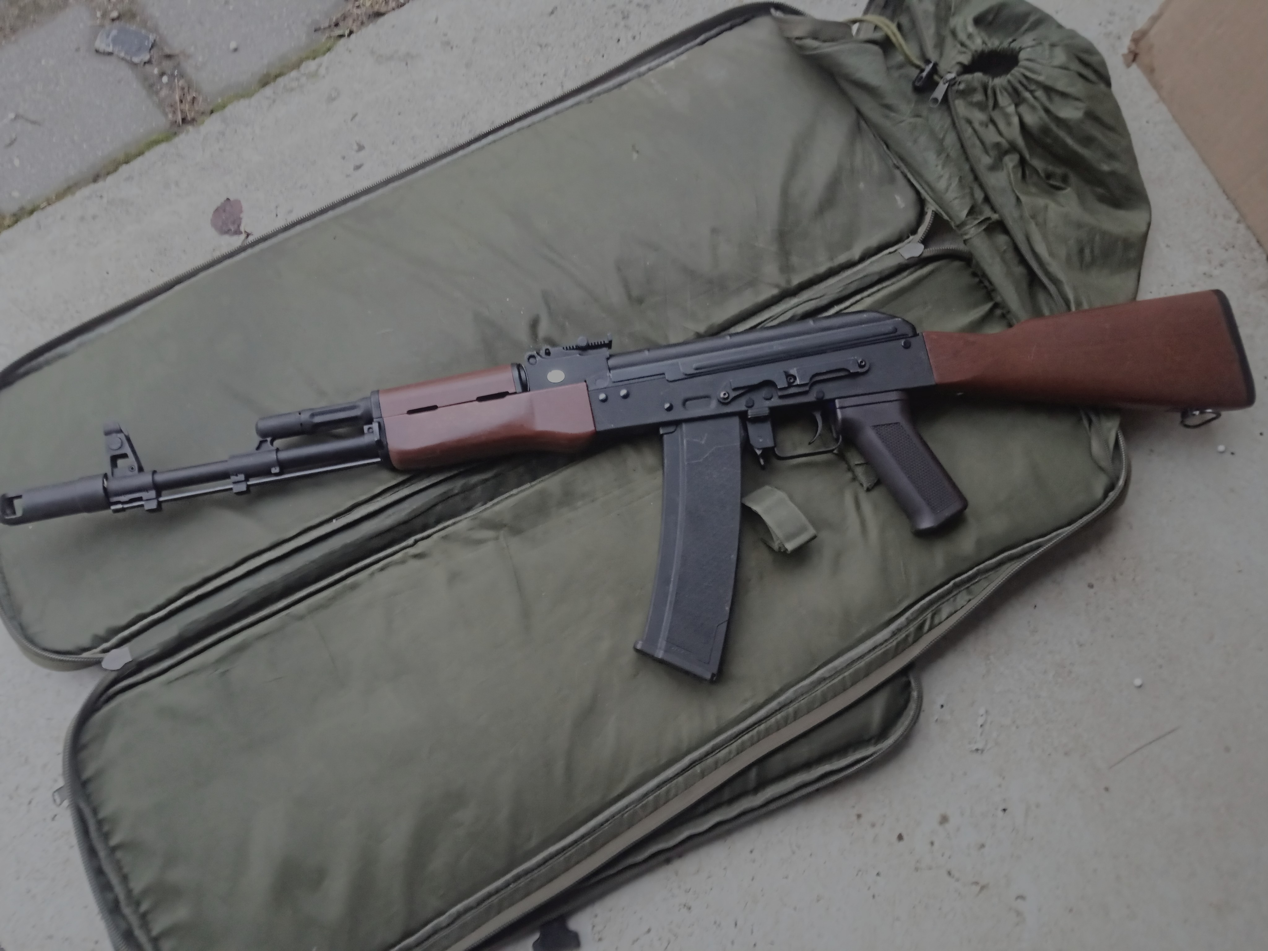 AK-74 , tuning pod mocny szturm , idealny stan