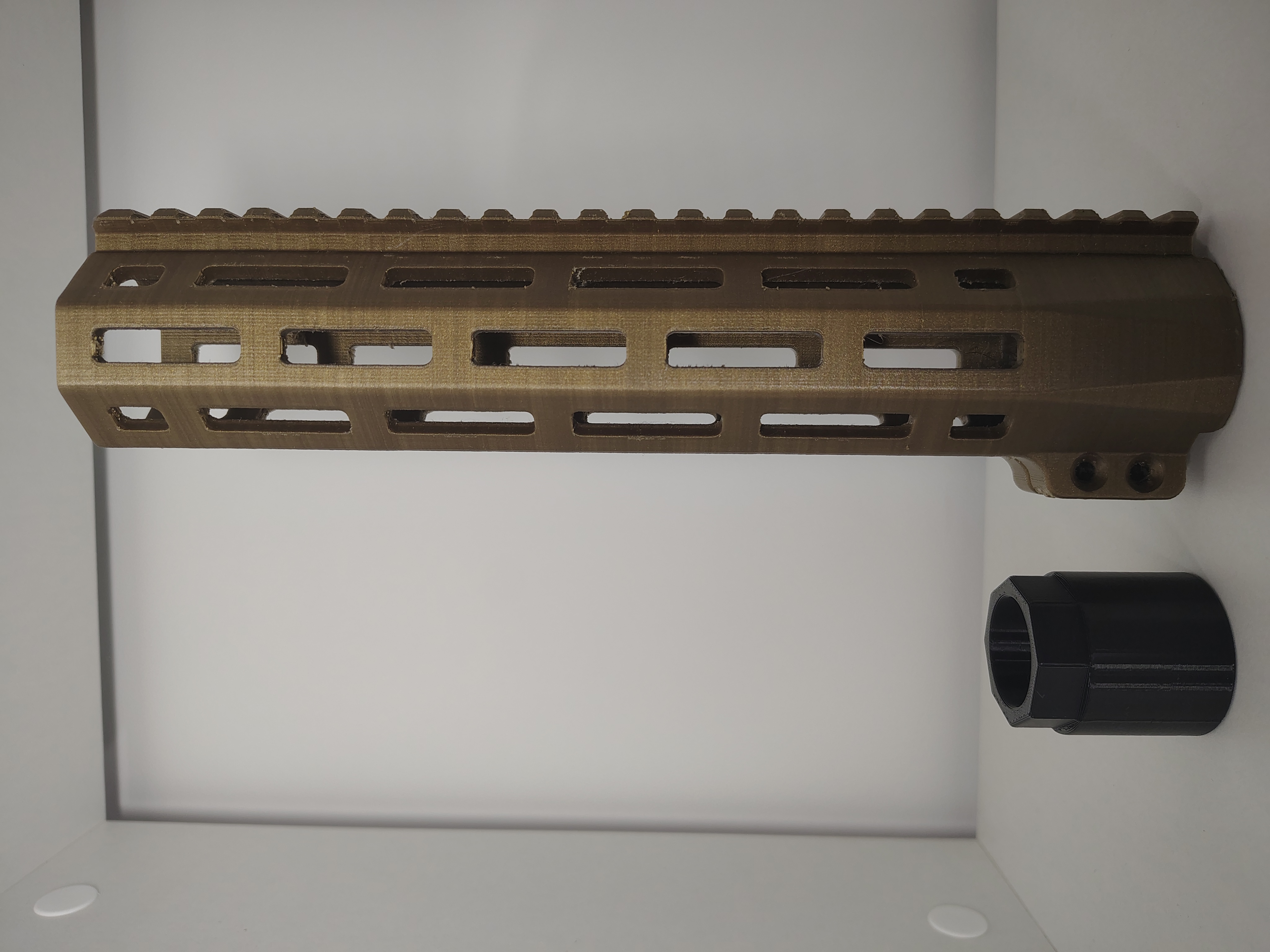Łoże Front M-LOK 25 cm Szyna RIS 22mm PLA ASG Handguard