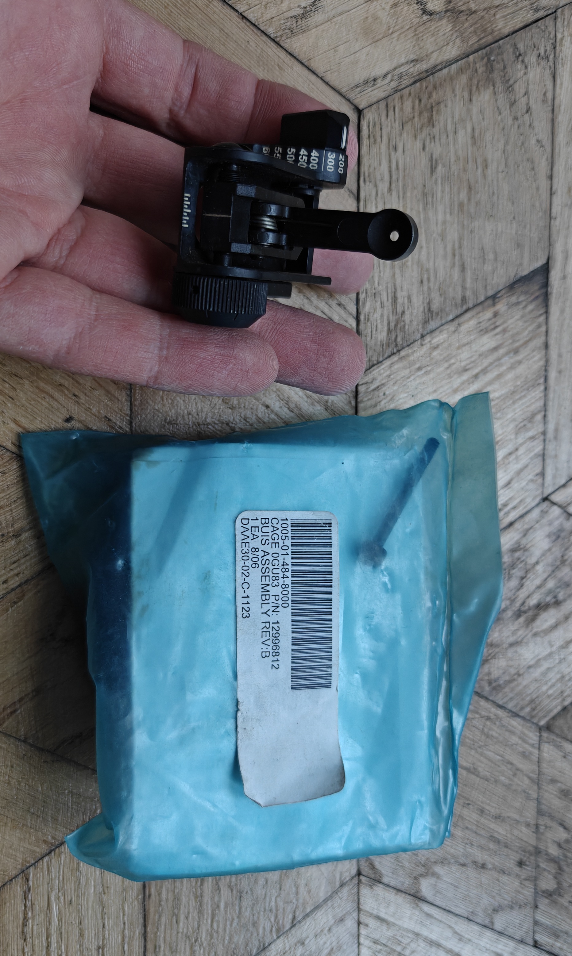 NOWY Iron Sight FLIP-UP MATECH BUIS 600m