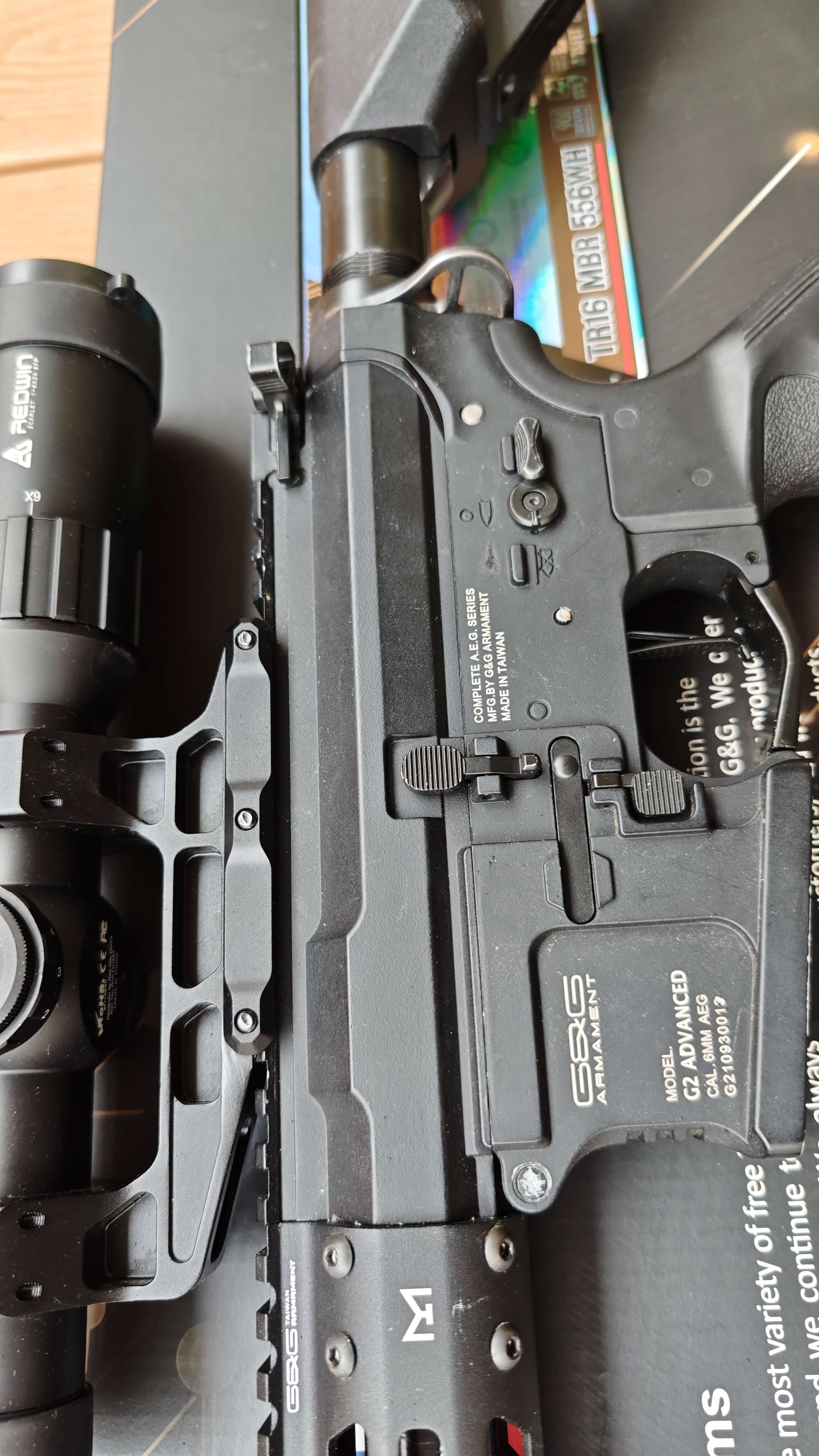 DMR G&G TR16 556, tuning + lufa Mancraft karbon