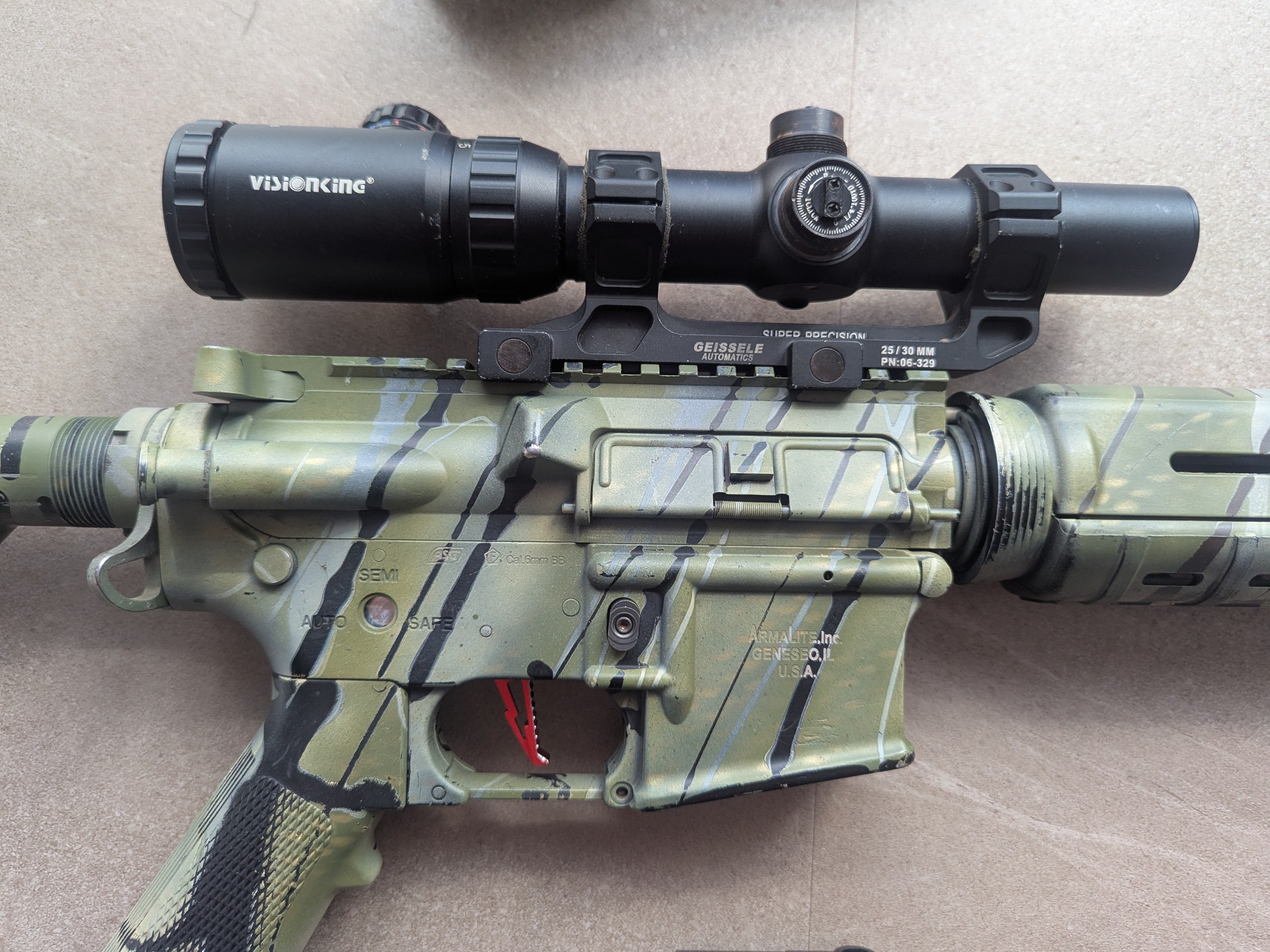 Karabin HPA M15A4 ASG DMR Mancraft - kompletny zestaw M4