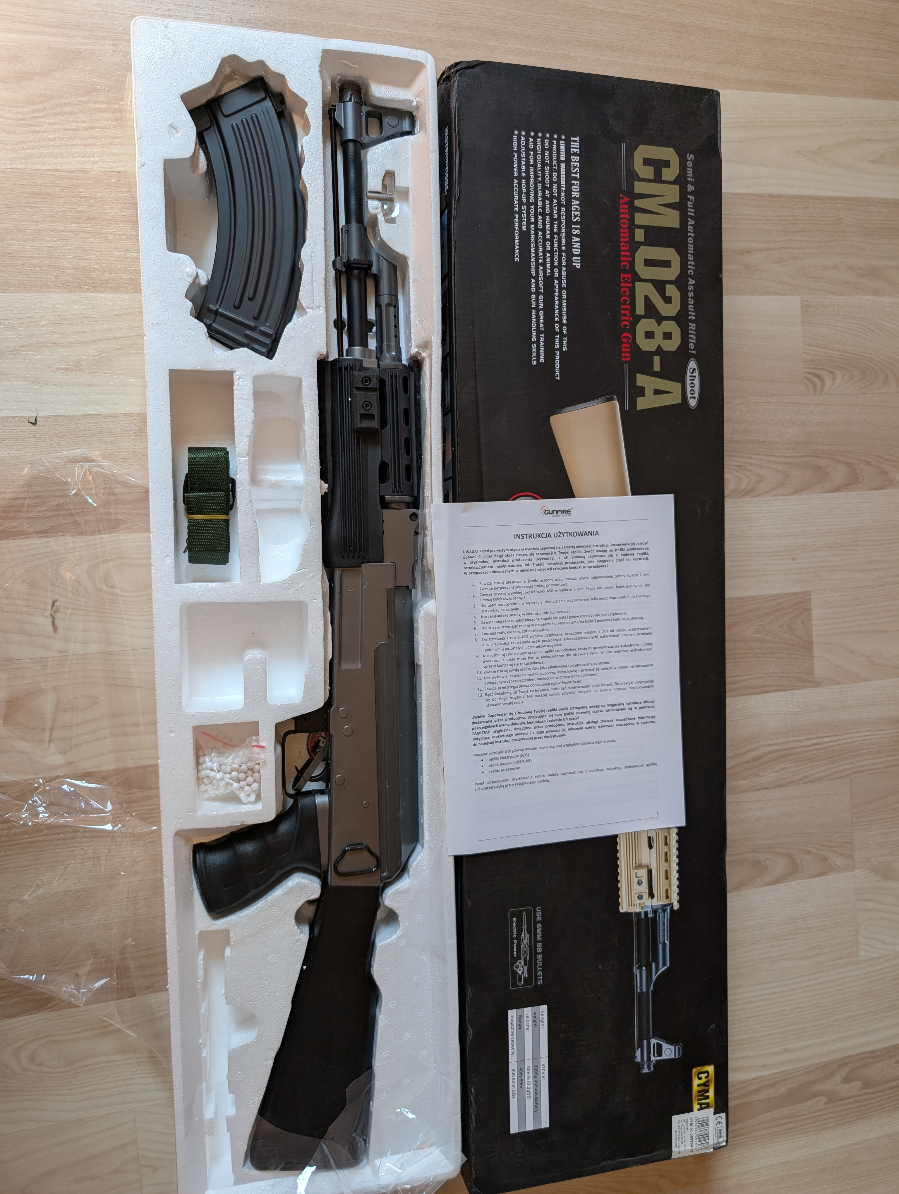 Zestaw AEG/ASG JG, Cyma itd sprawne
