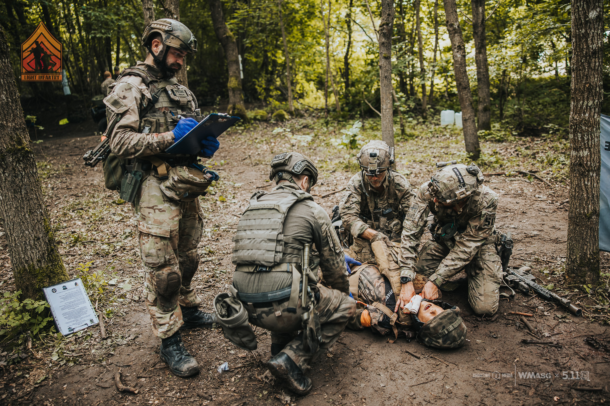 Fotorelacja z zawodów taktyczno-strzeleckich Lekka Piechota, kat. Lekka i MILSIM (18-20.07.2025)