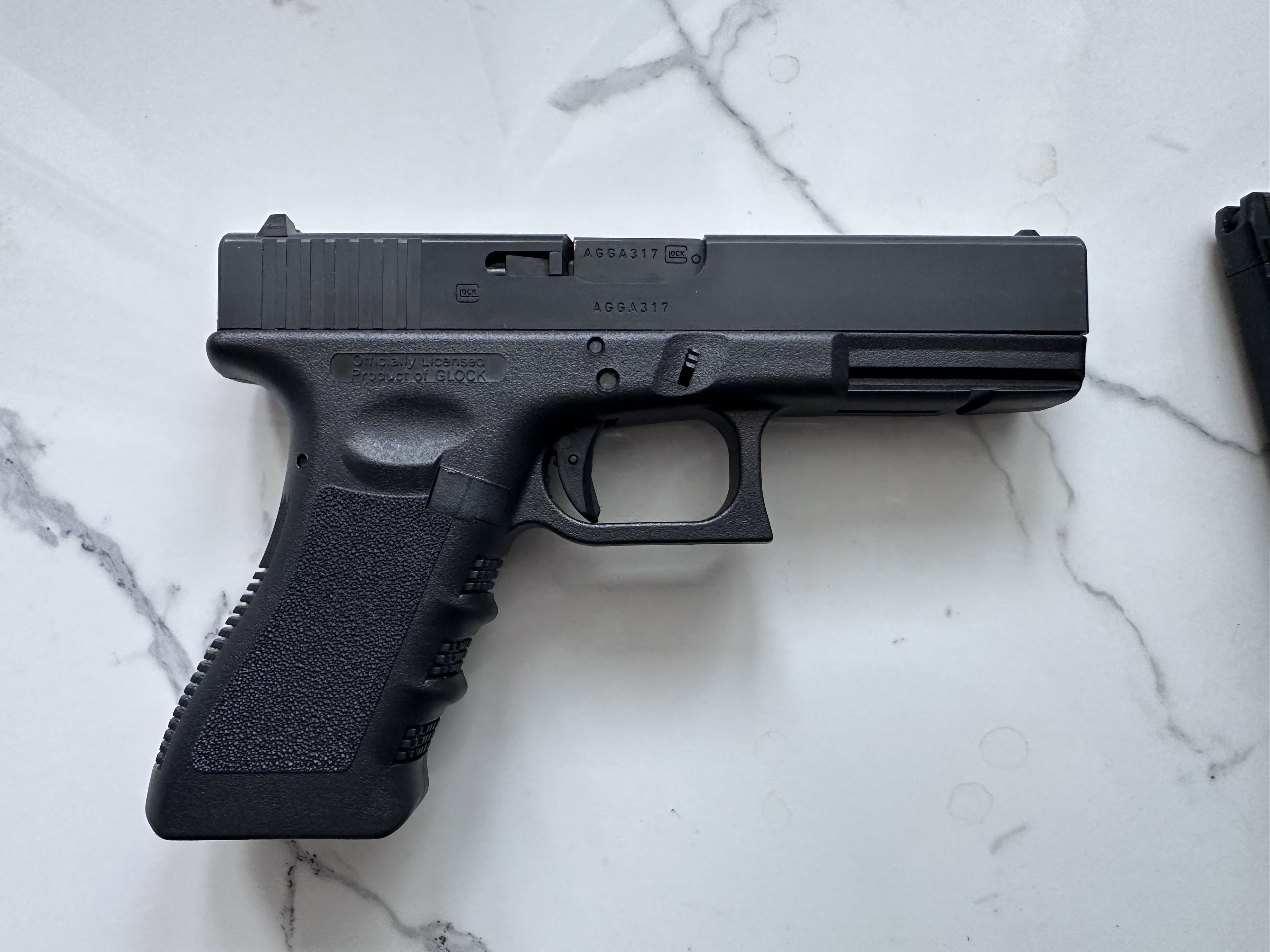 Glock 17 Gen3 GHK Steel Slide Umarex GBB, nieużywany, 3 magazynki