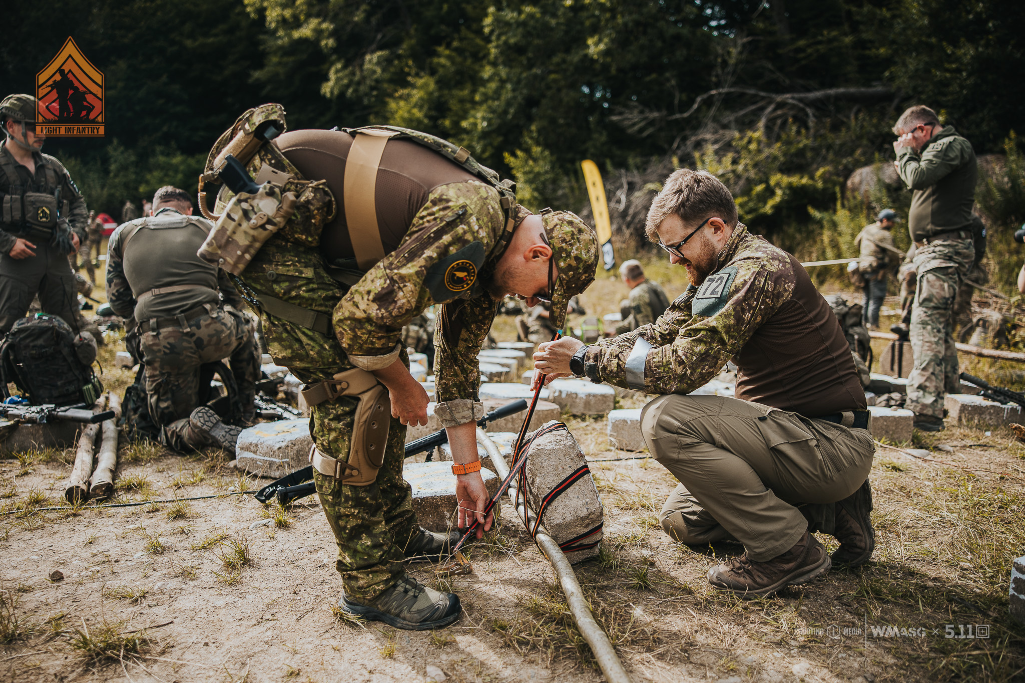 Fotorelacja z zawodów taktyczno-strzeleckich Lekka Piechota, kat. Lekka i MILSIM (18-20.07.2025)
