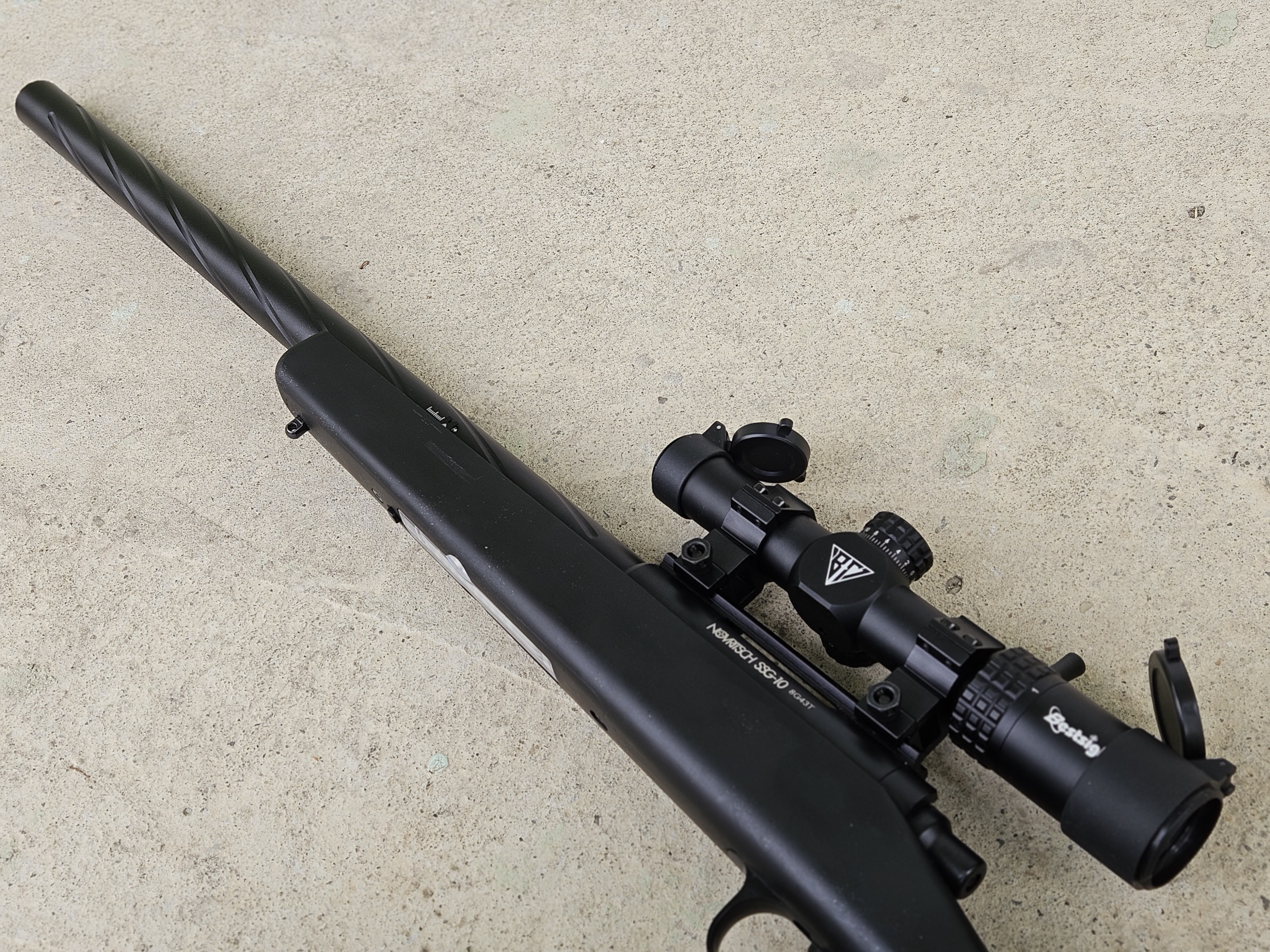 SSG10 jak nowa Novritsch 530fps luneta szturmowa 1-5x24