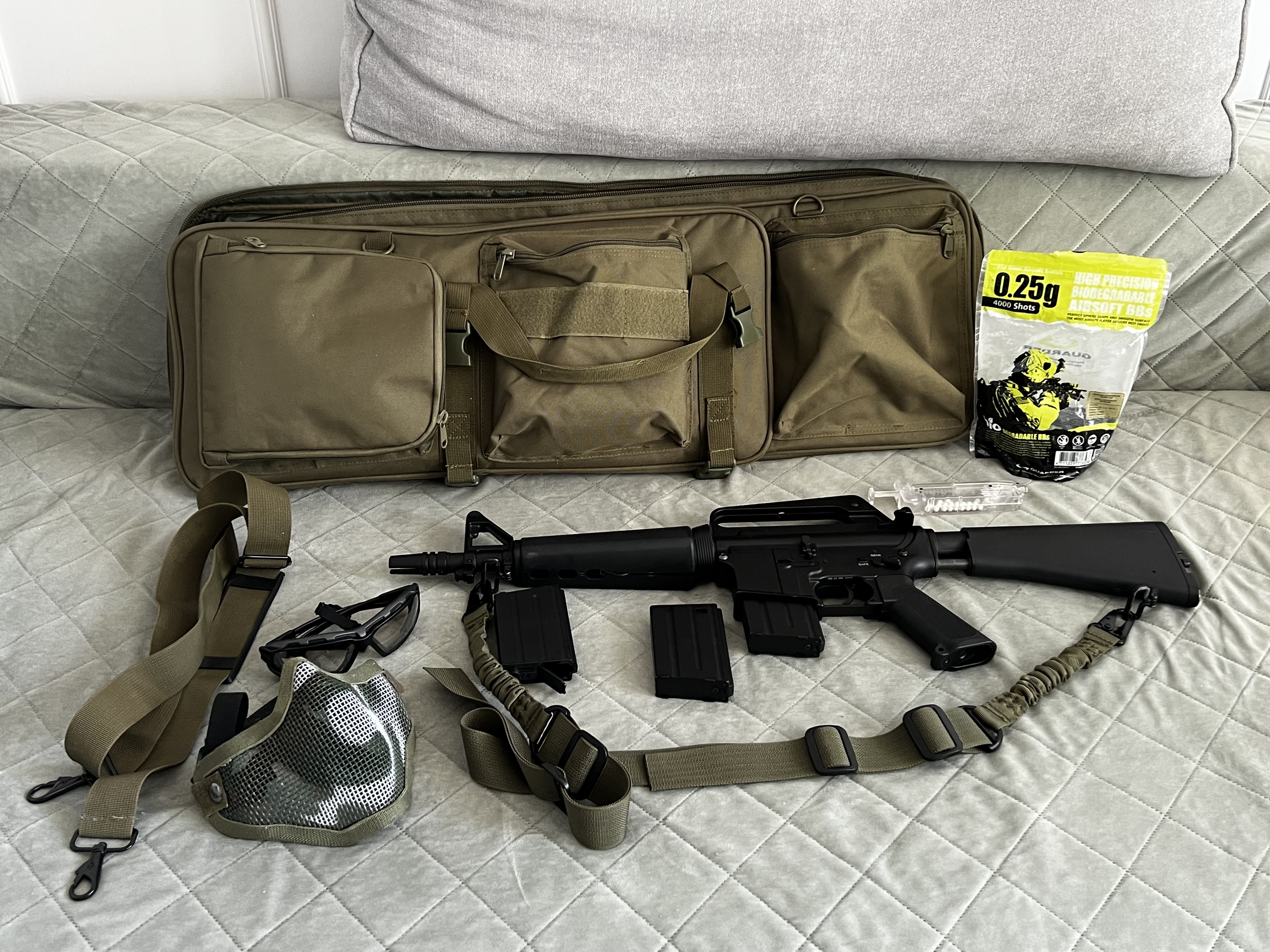 M16 (M607 Double Bell) jak nowy + możliwe akcesoria