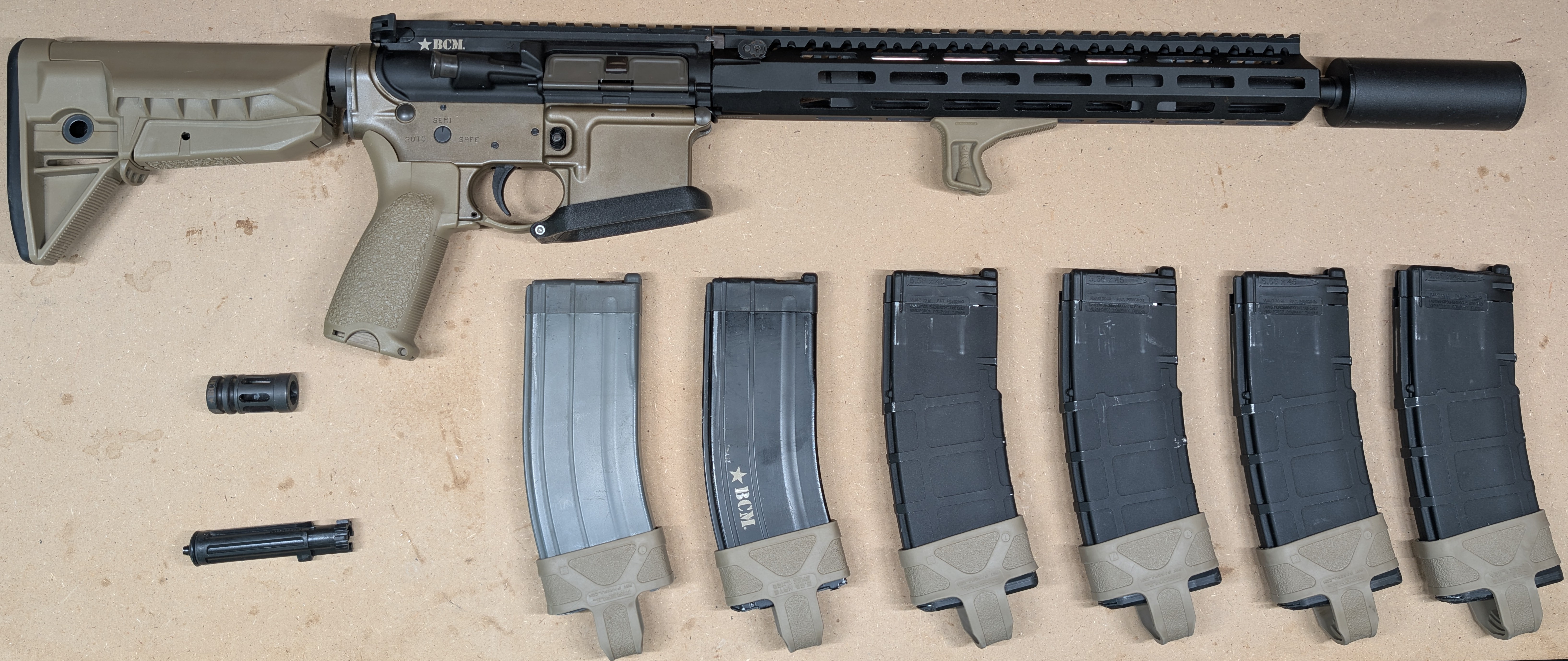 GBB VFC BCM MCMR 14.5 Mk2 / 6 Magazynków / tuning
