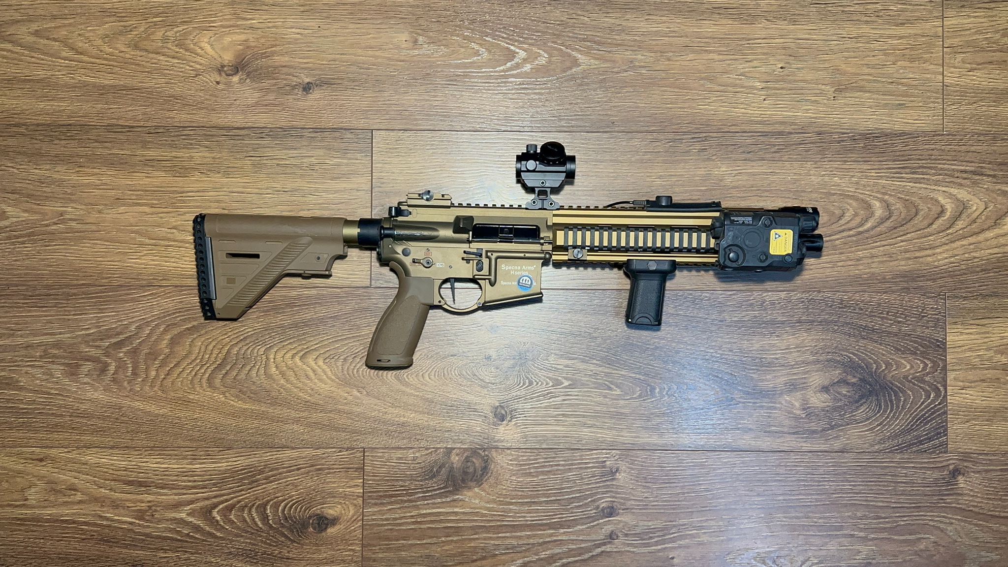 Specna Arms HK416 SA-H11 ONE – pełny tuning + osprzęt + magazynki