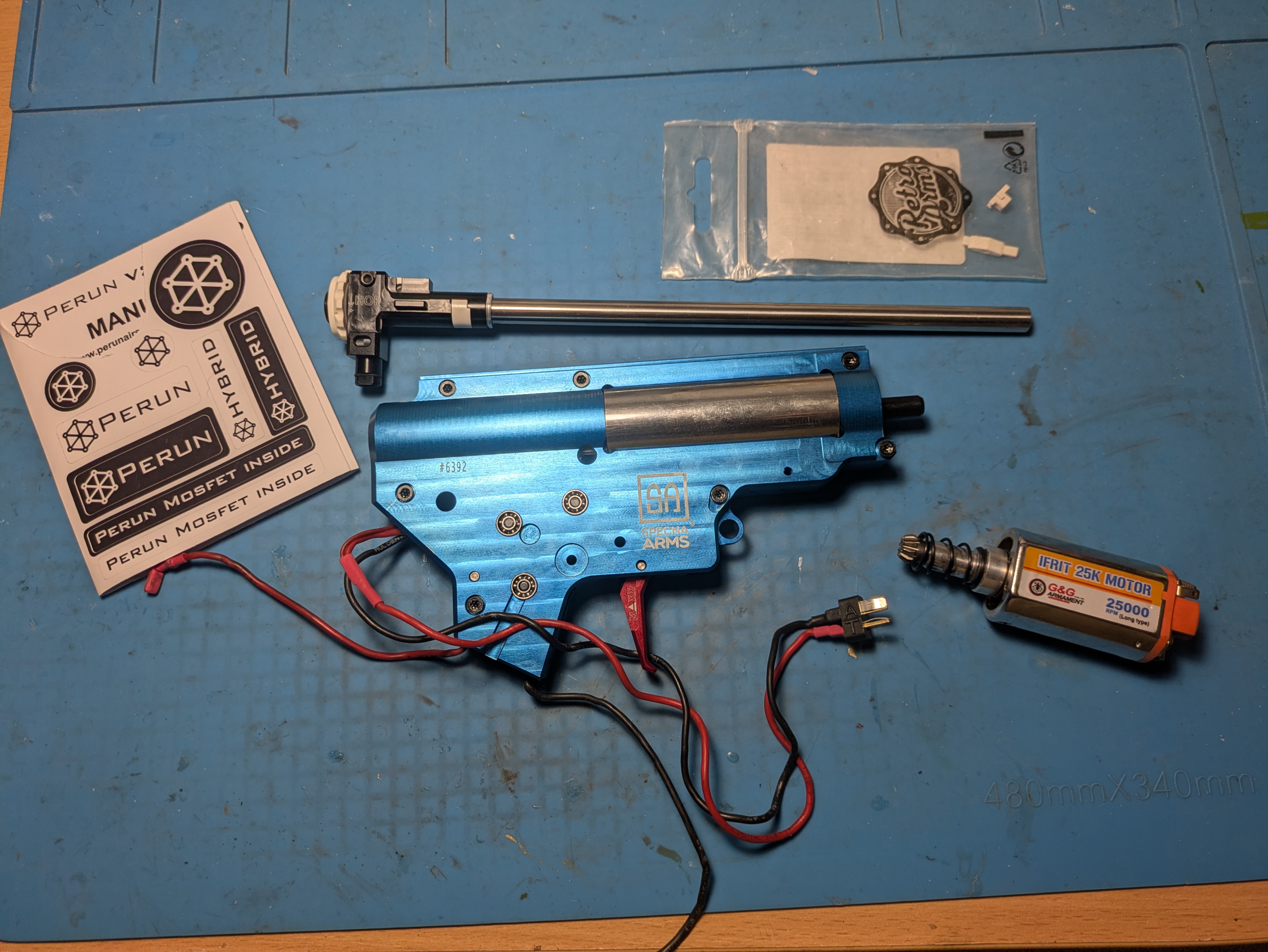 Retro Arms Perun Hybrid v2 Gate Lambda One G&G gearbox cqb