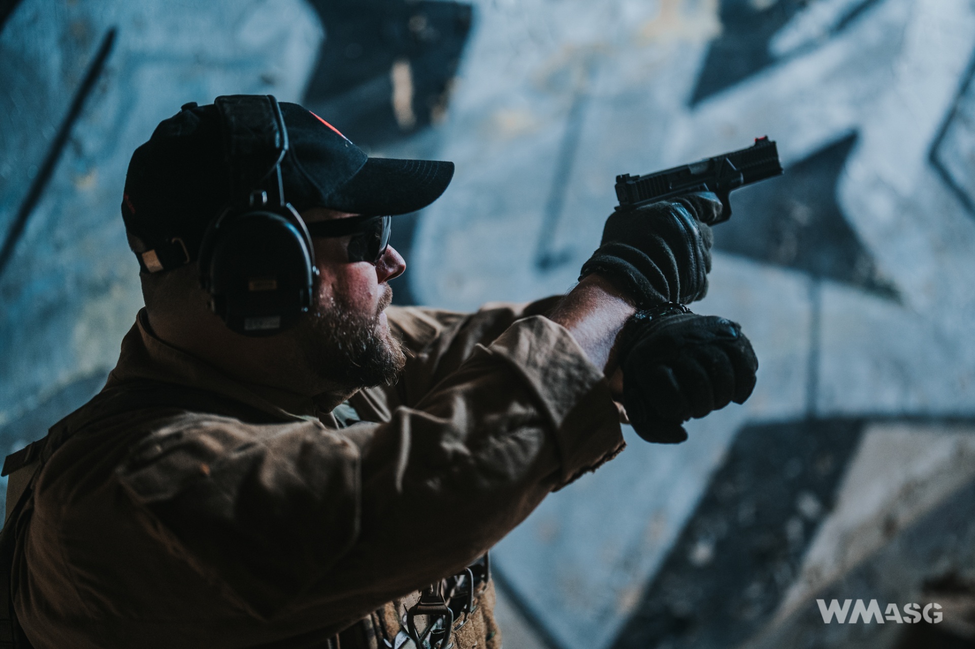 RedWolf Airsofy Agency Arms EXA w plenerze