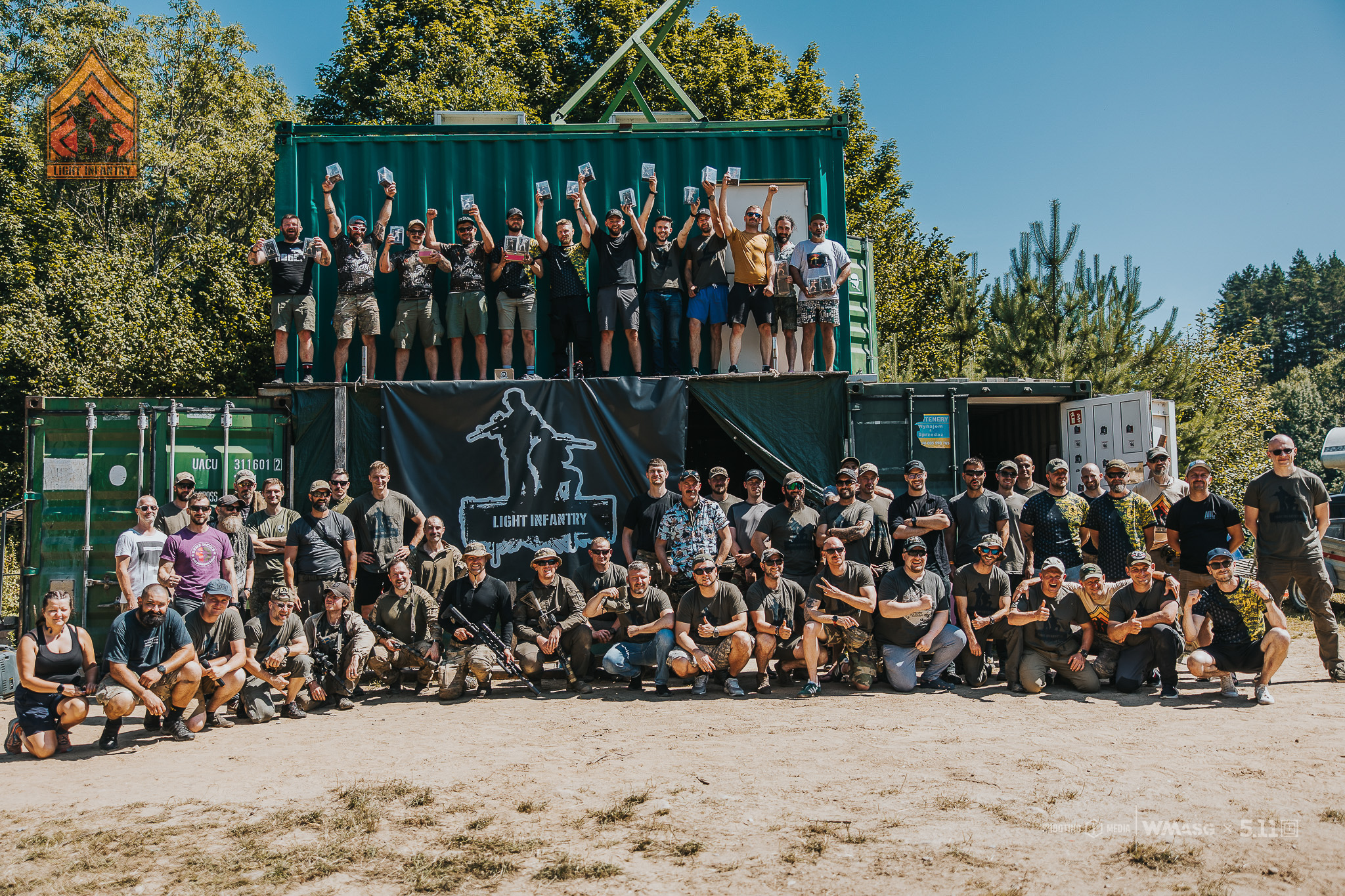 Fotorelacja z zawodów taktyczno-strzeleckich Lekka Piechota, kat. Lekka i MILSIM (18-20.07.2025)