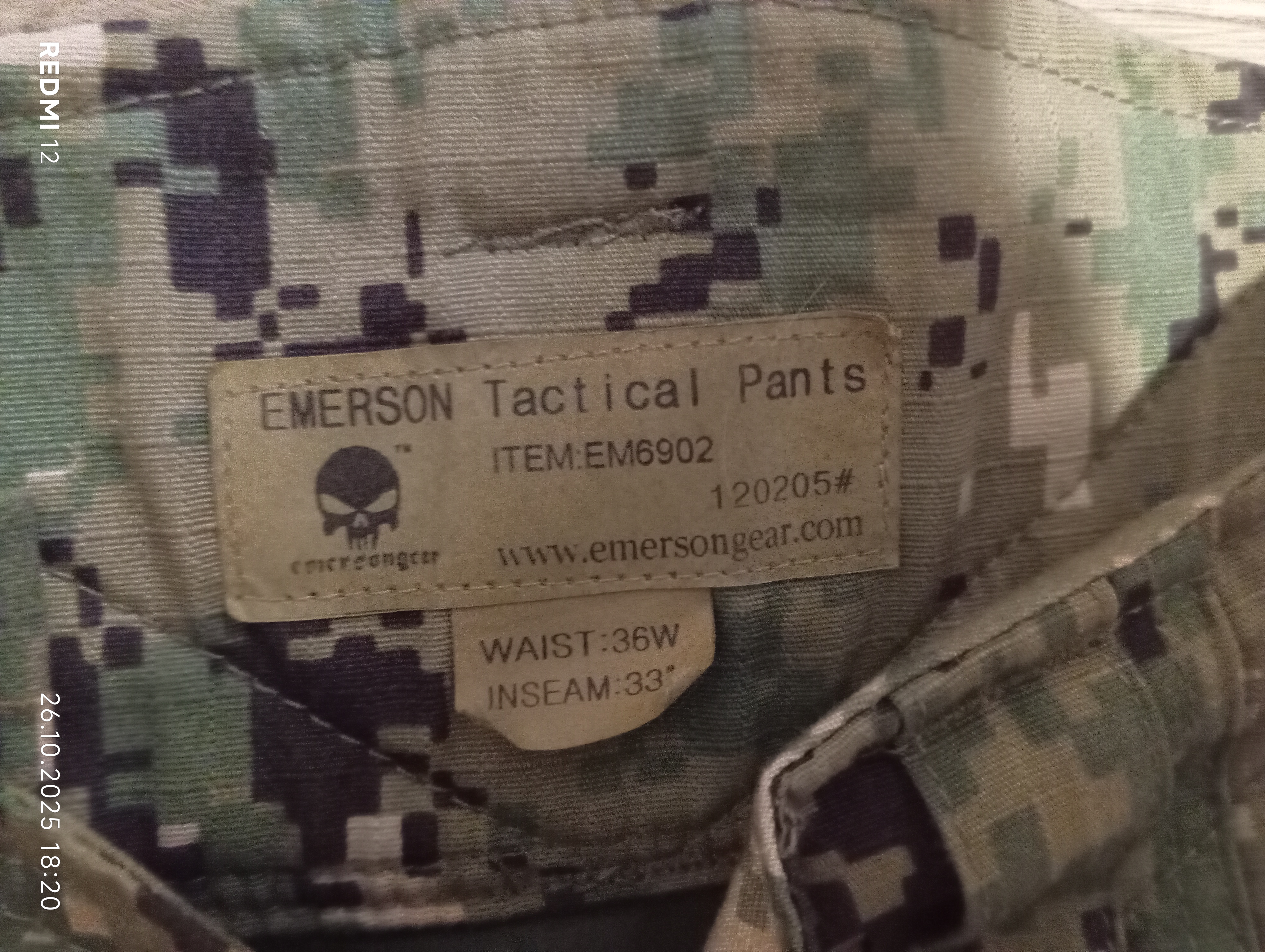 Spodnie AOR 2 Emerson Combat