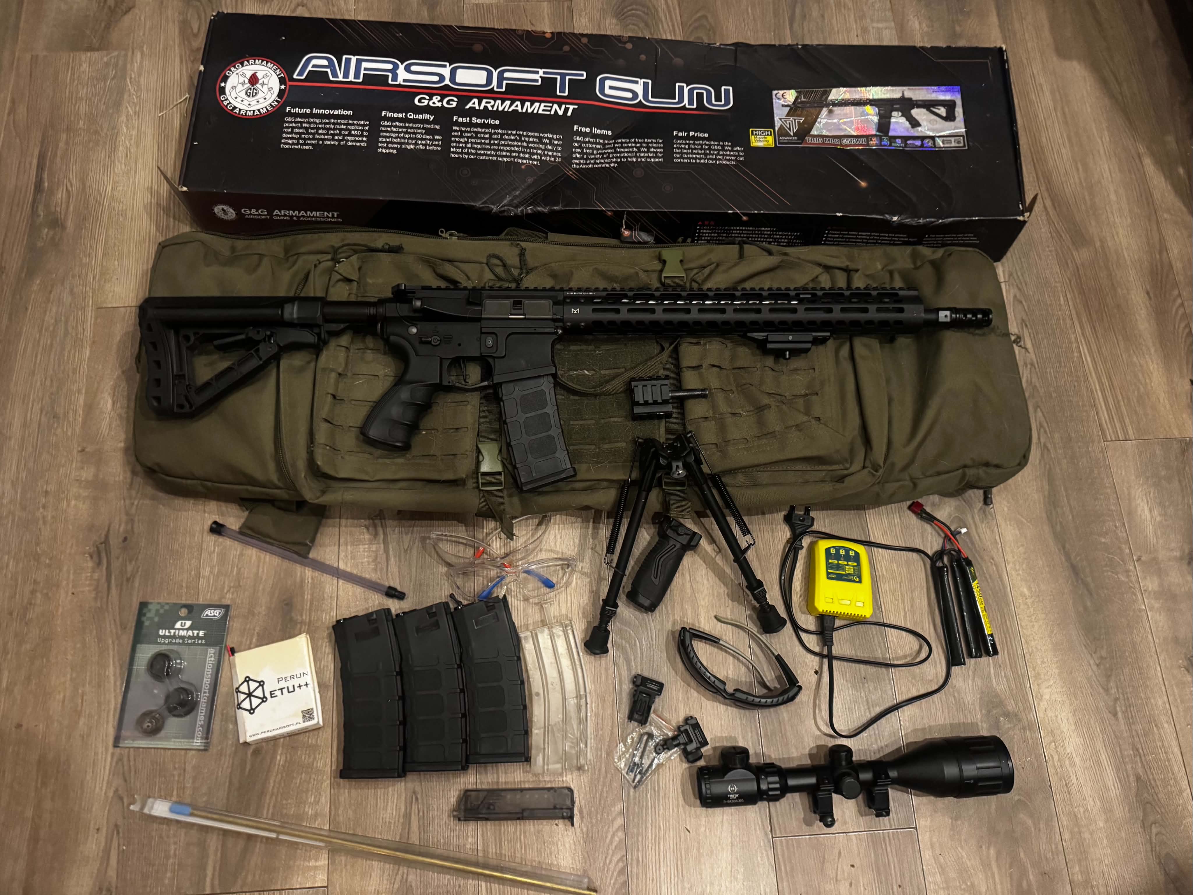 Zestaw DMR TR16 556WH G&G modyfikowana pod mocny DMR