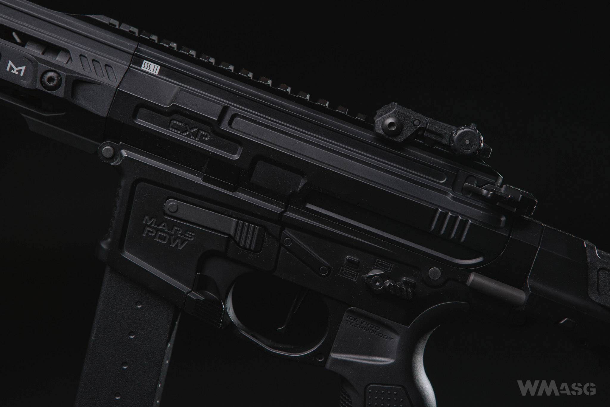 ICS CXP-MARS PDW9 z zewnątrz