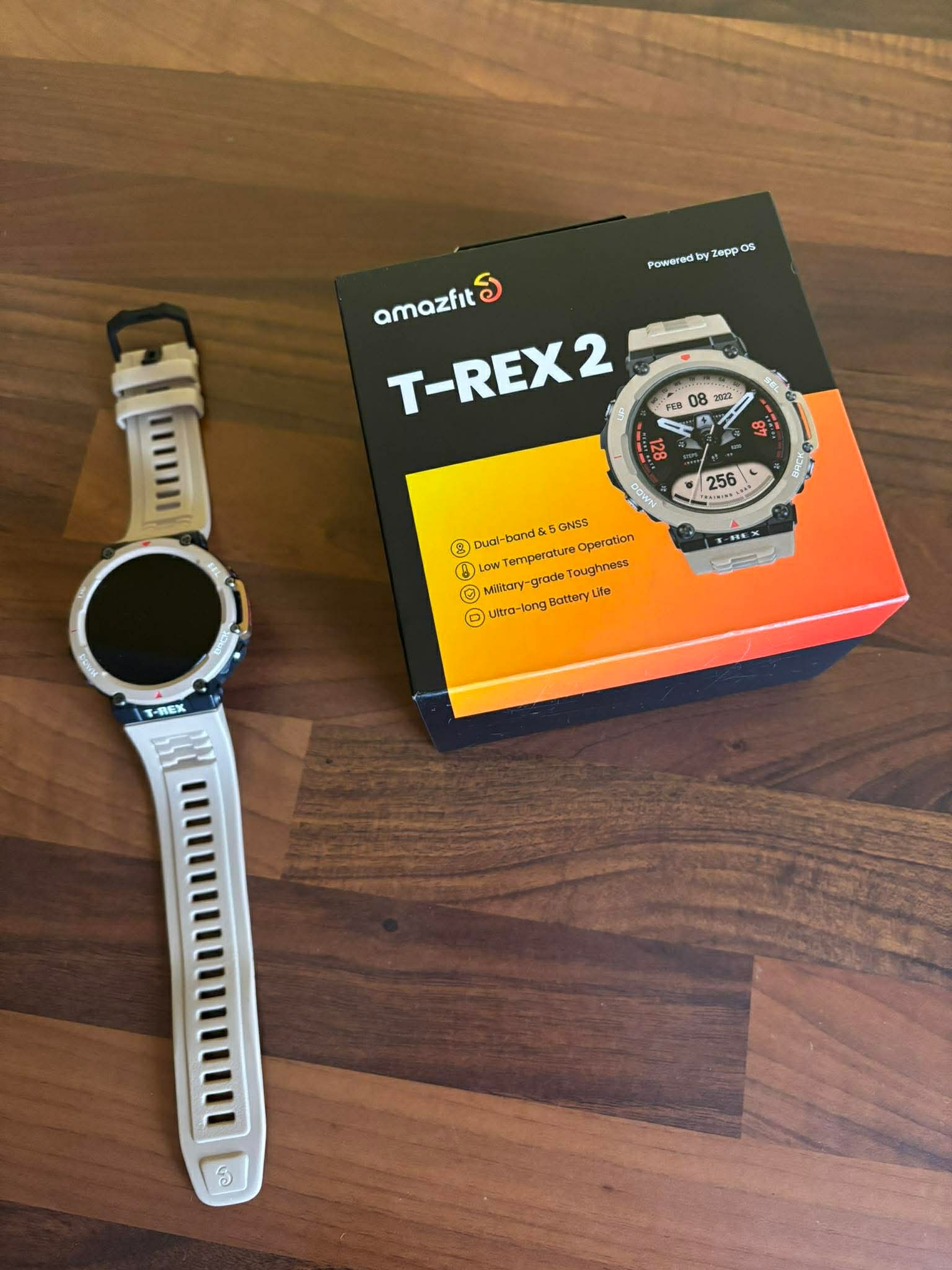 smartwatch amazfit t-rex 2 jak nowy