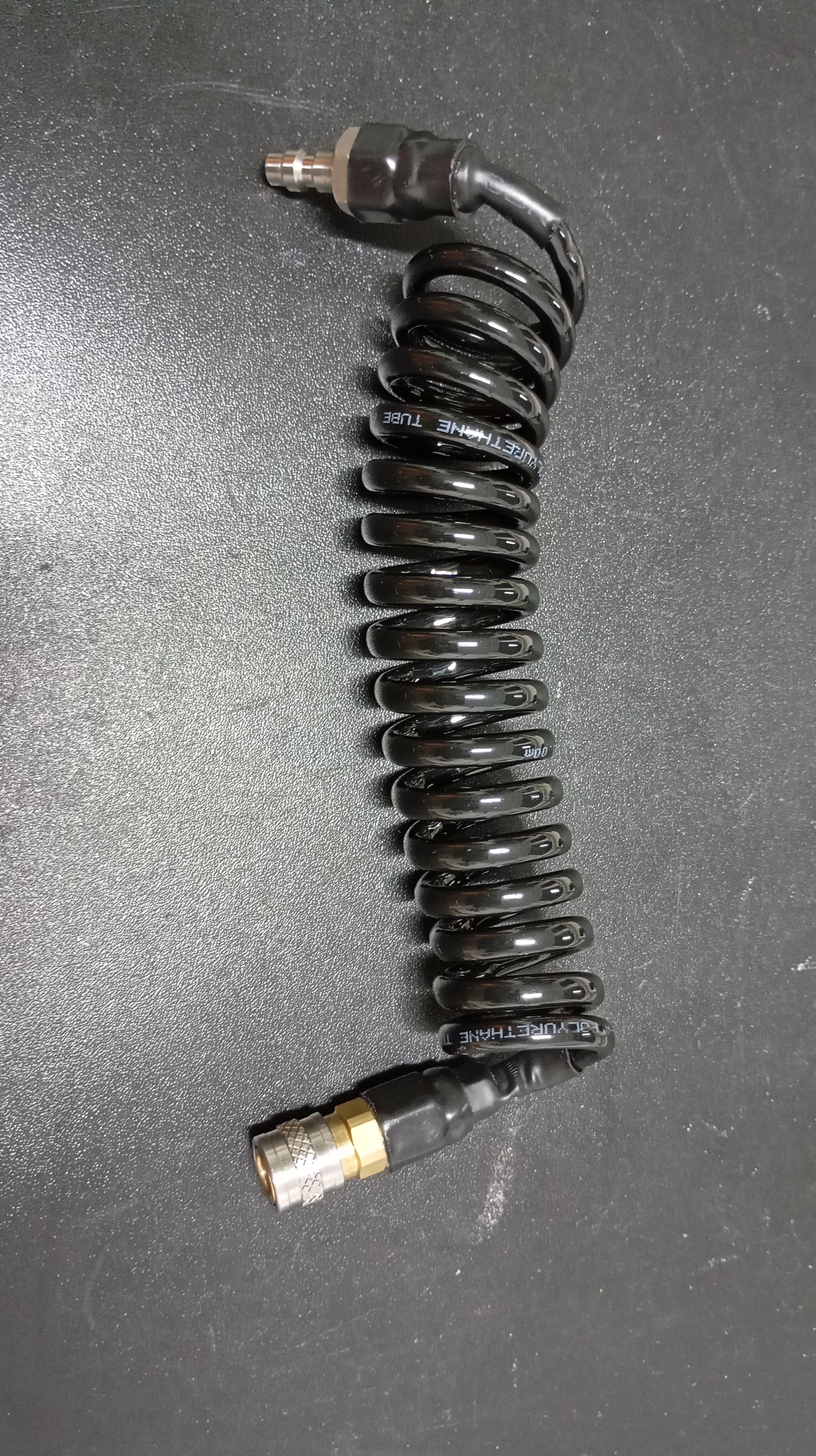 Wąż spiralny HPA złączki US x2