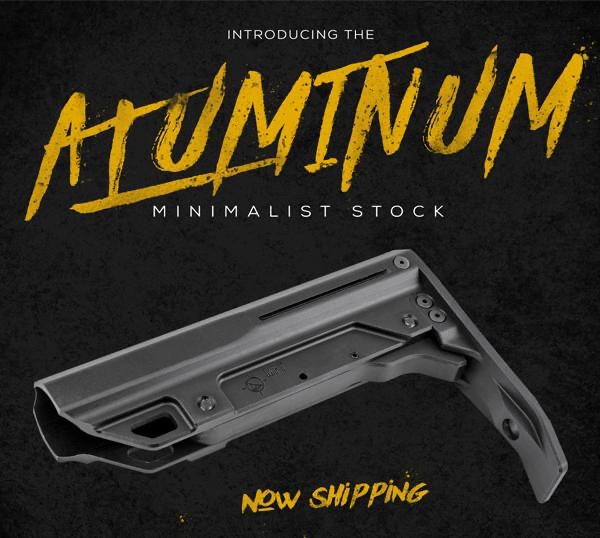 Aluminum stock from MFT | WMASG - Airsoft & Guns