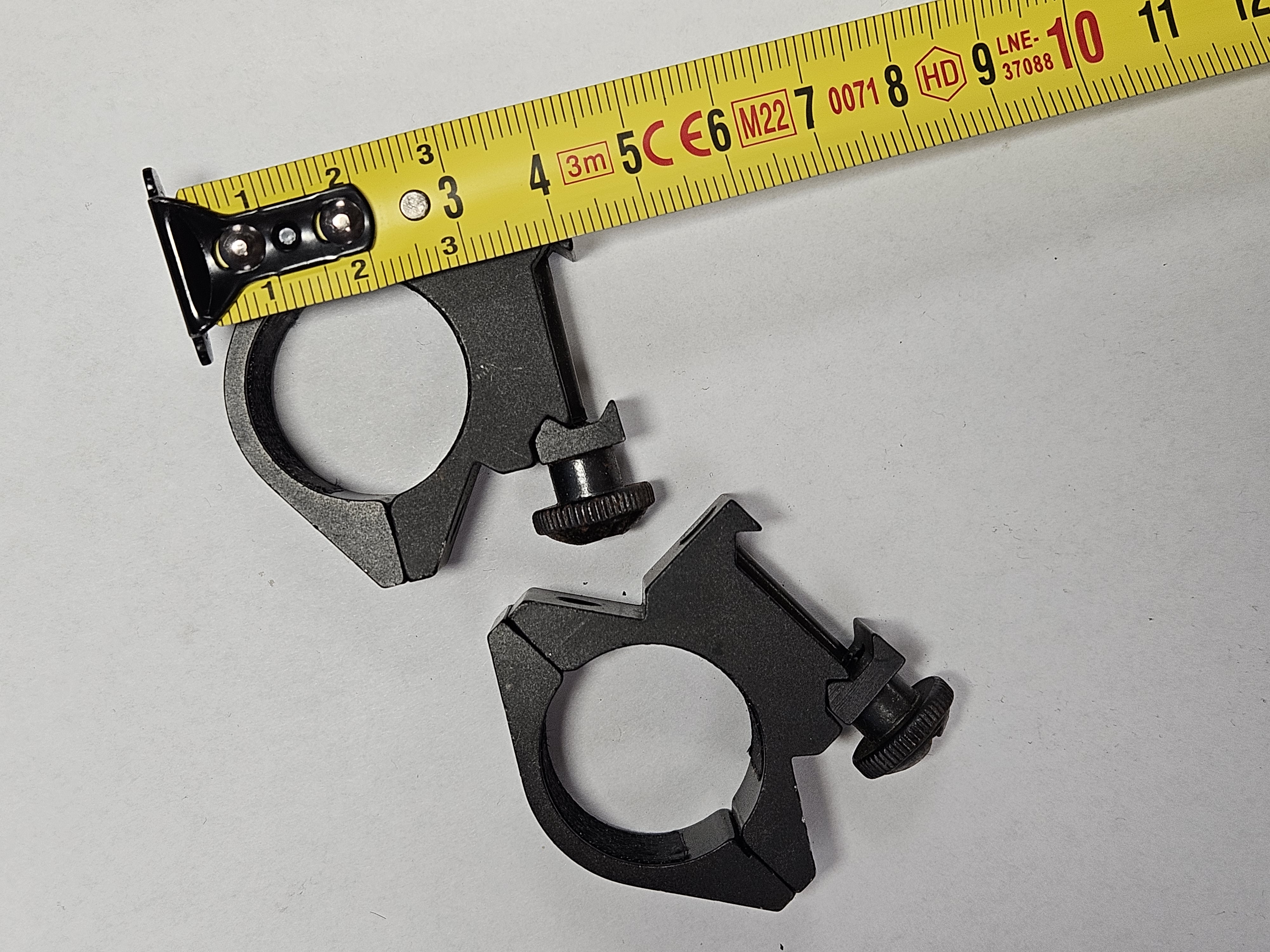 Redukcje adapter do lunety 25,4mm z 30mm