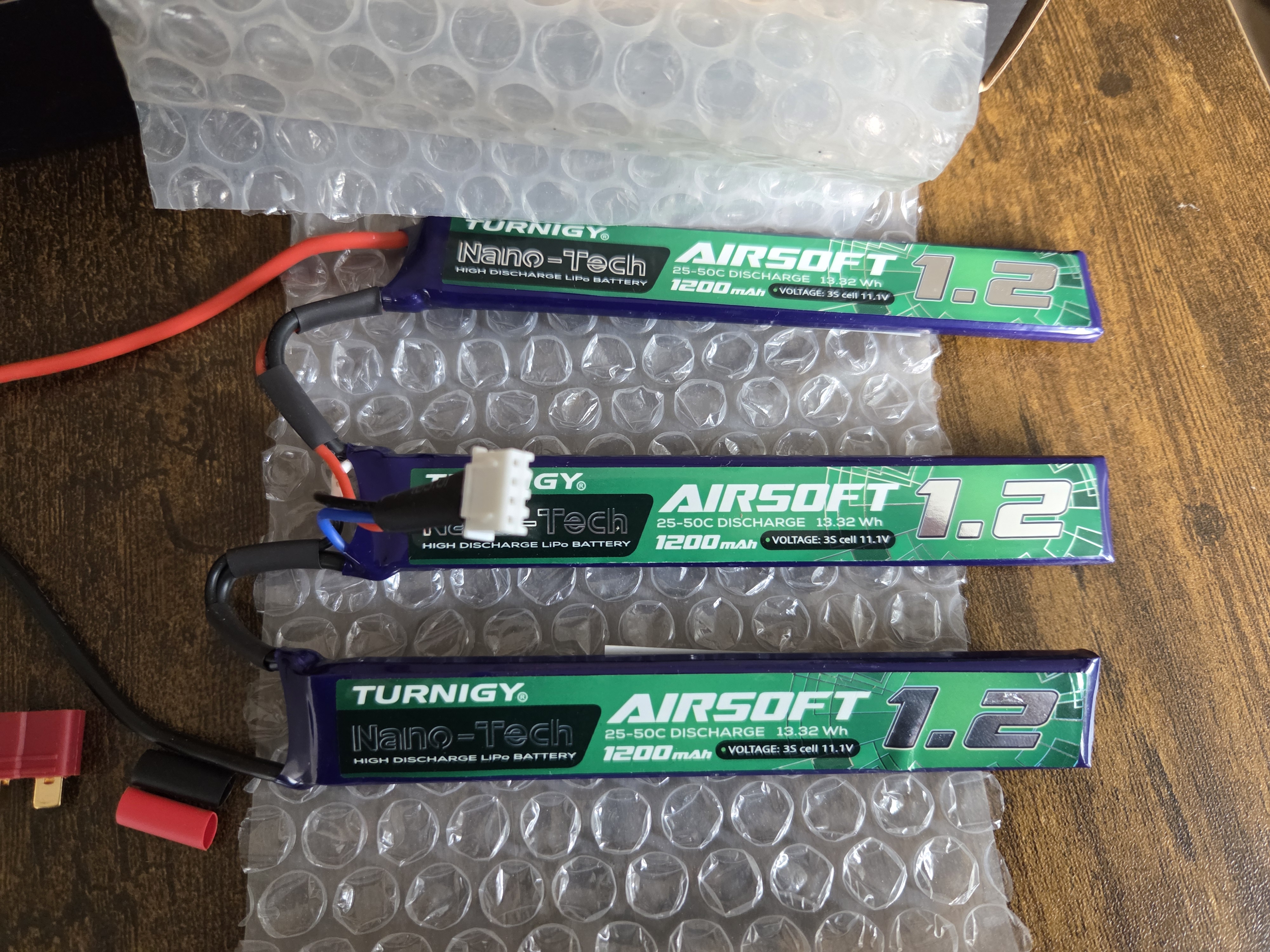 Nowa bateria Turnigy nano-tech 1200mAh 11.1 25-50C Mini-Tamiya Trójdzielny