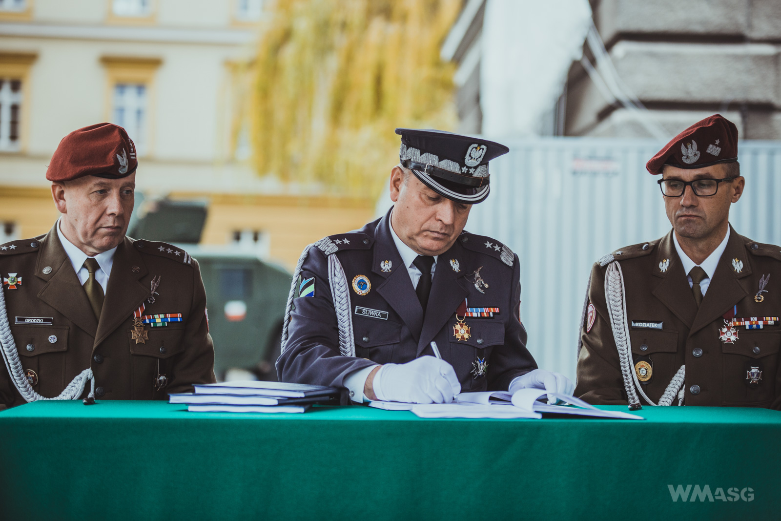 Ceremonia przekazania obowiązków dowódcy 6BPD