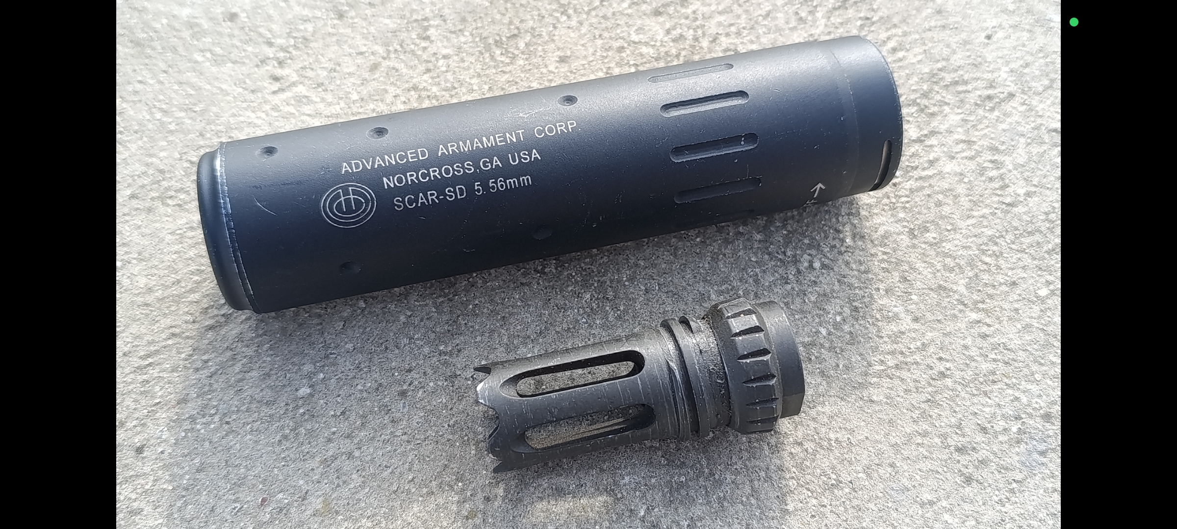 ZAMIENIE!!! Tłumik AAC SCAR na AAC 2000