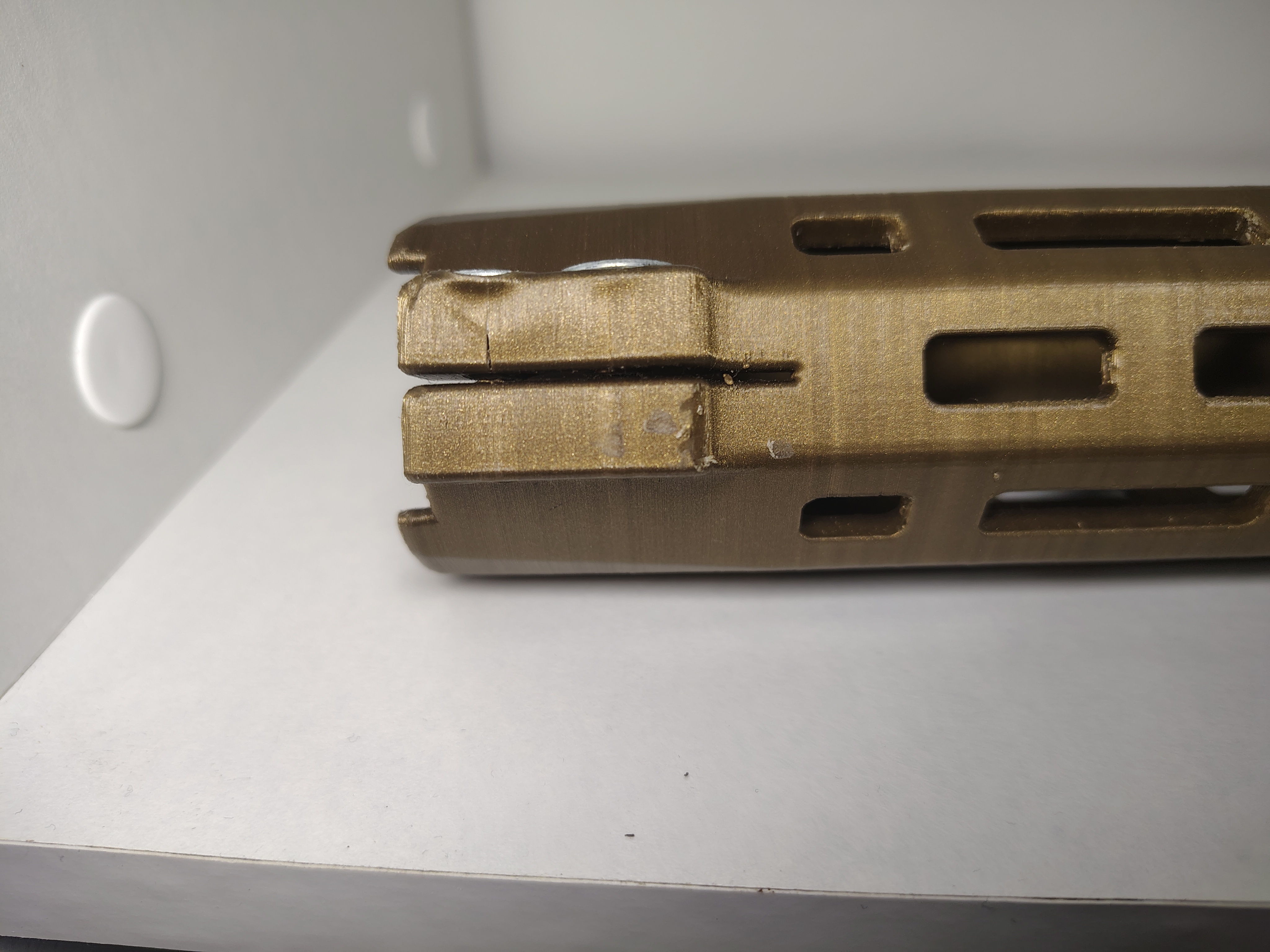 Łoże Front M-LOK 25 cm Szyna RIS 22mm PLA ASG Handguard