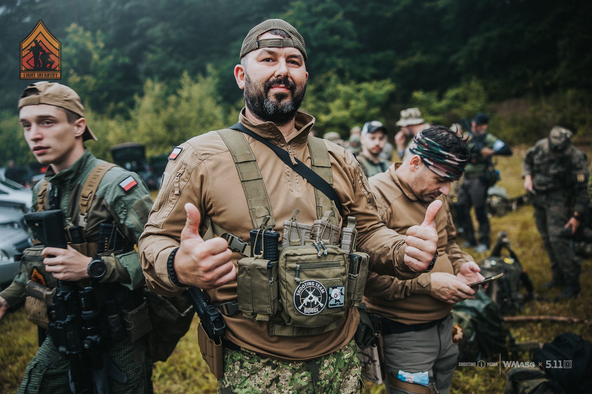 Fotorelacja z zawodów taktyczno-strzeleckich Lekka Piechota, kat. Lżejsza (11-12.07.2025)