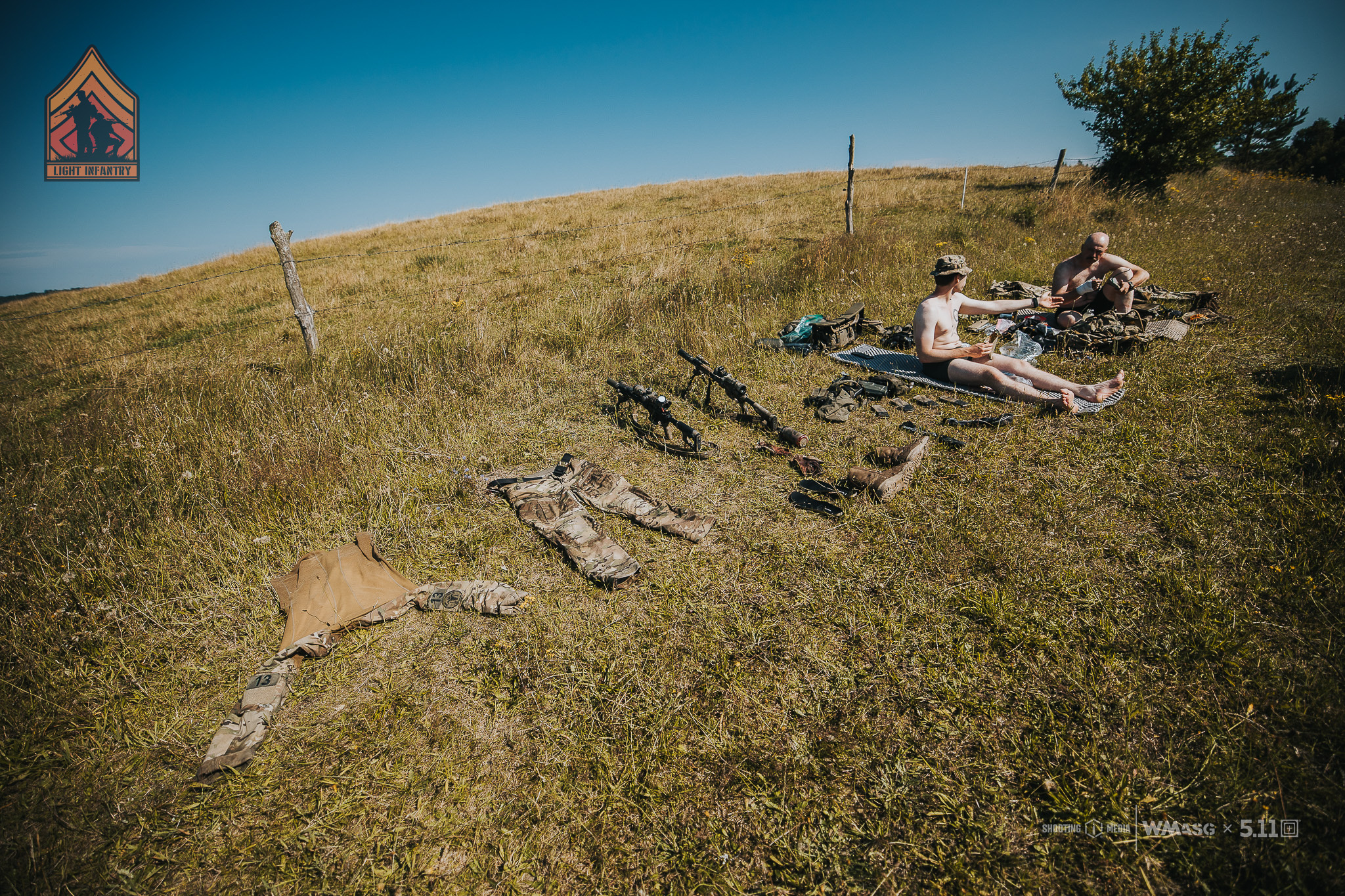 Fotorelacja z zawodów taktyczno-strzeleckich Lekka Piechota, kat. Lekka i MILSIM (18-20.07.2025)