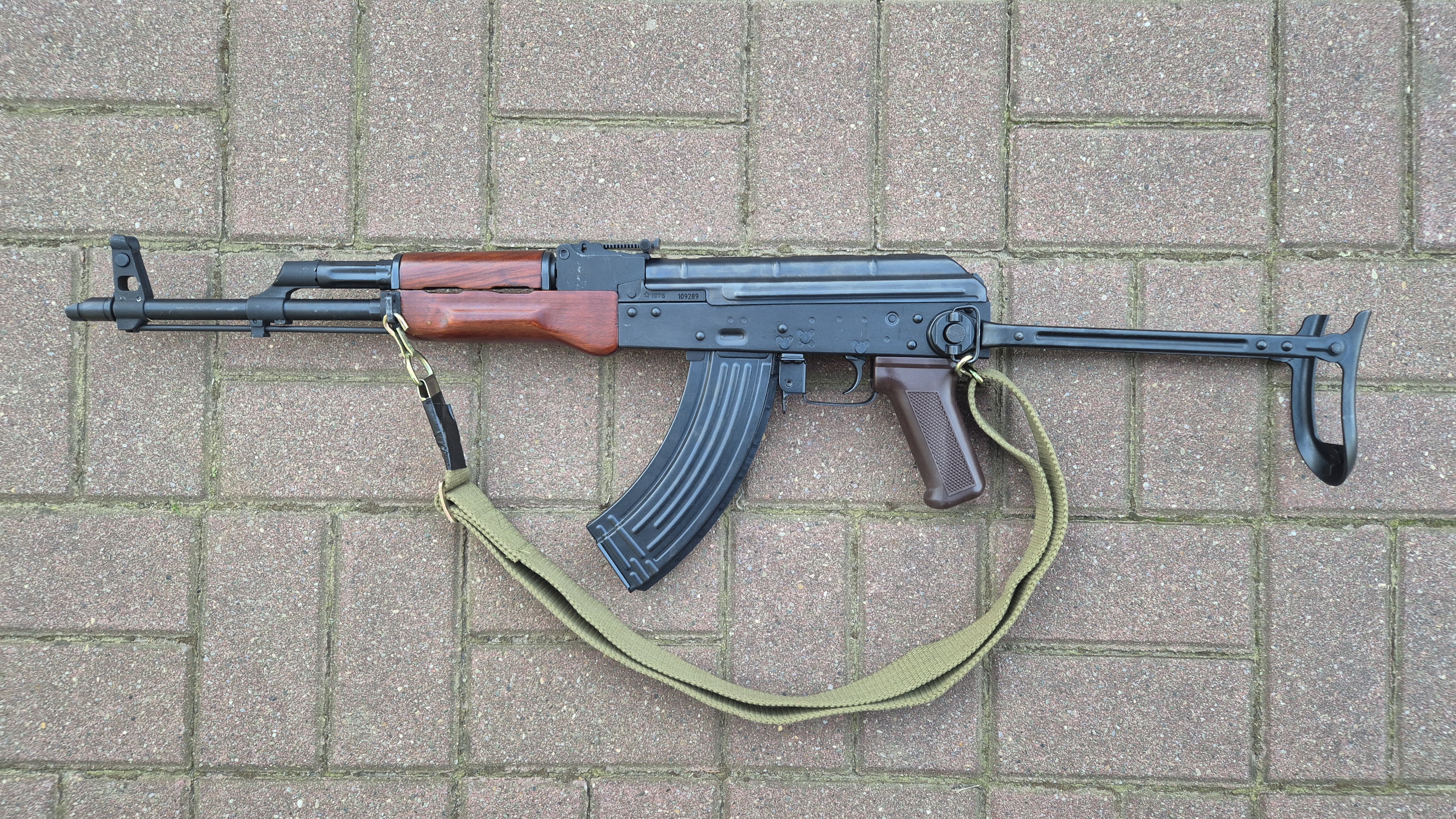 ELAKM E&L AKMS AK47 5 magazynków - lipo - zestaw