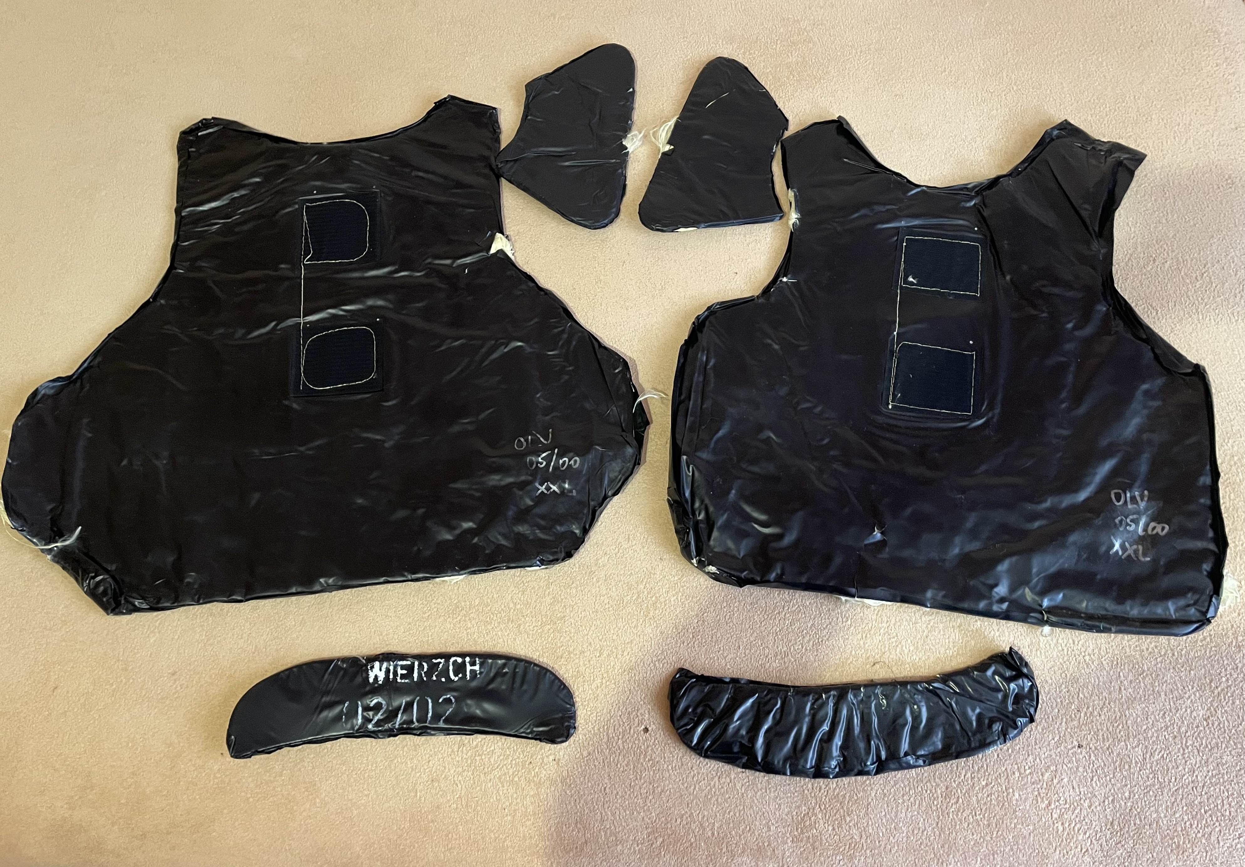 Wkłady kevlar kamizelki OLV Moratex/Lubawa XXL