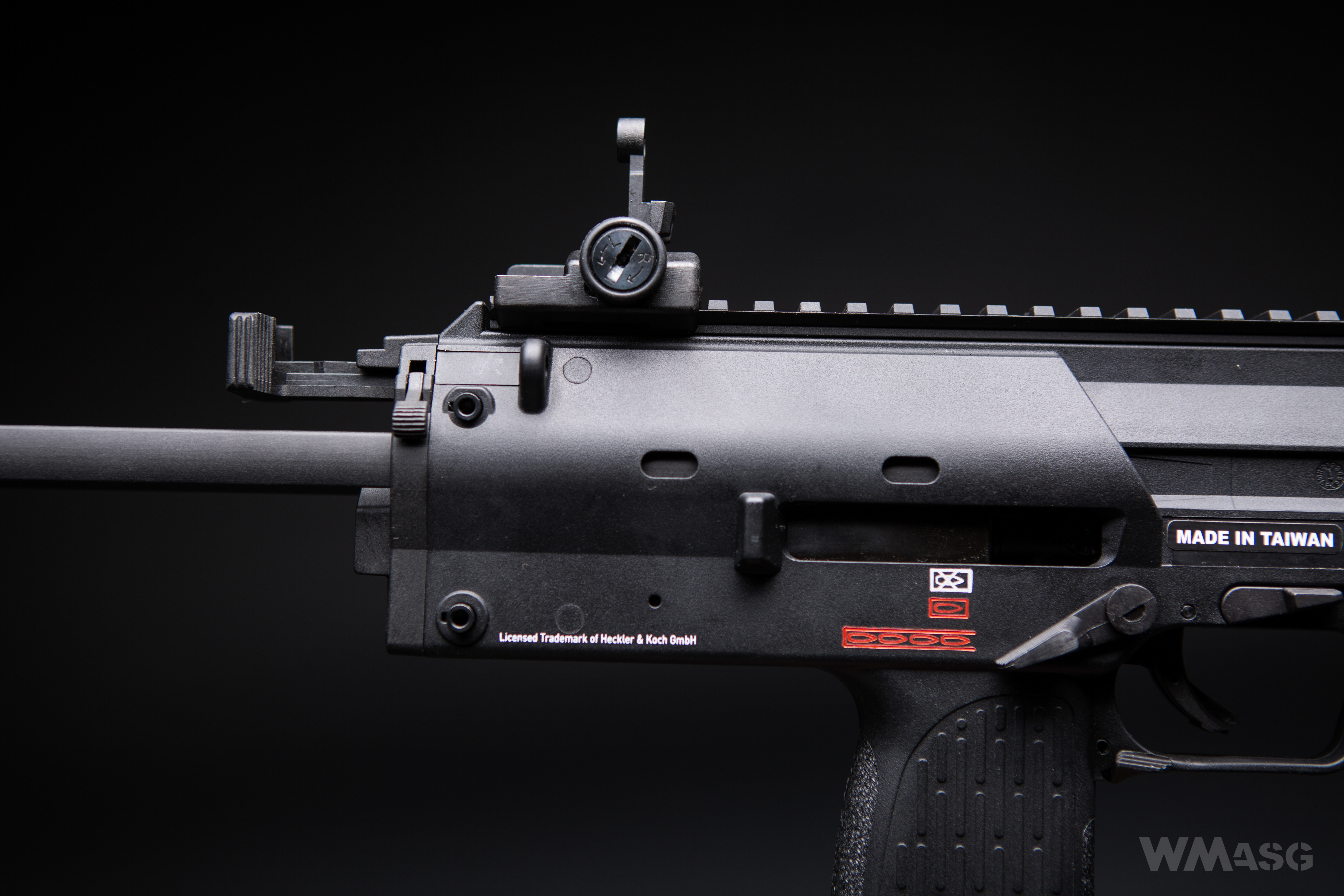 HK MP7A1 AEG - Umarex/VFC - z zewnątrz